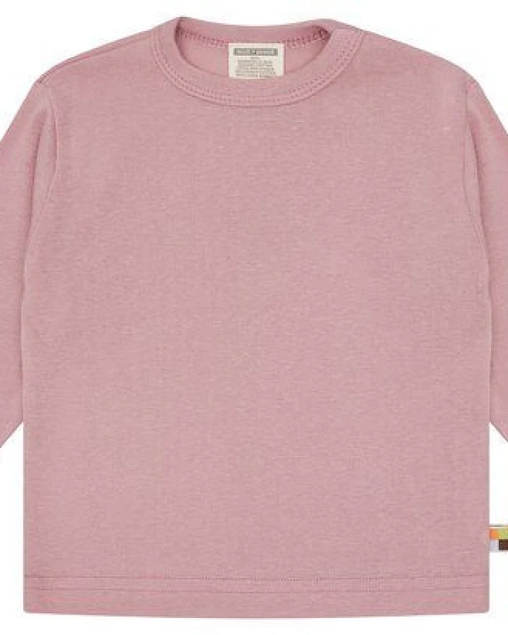 loud + proud Babys & Kinder Langarm Shirt uni, GOTS-zertifiziert