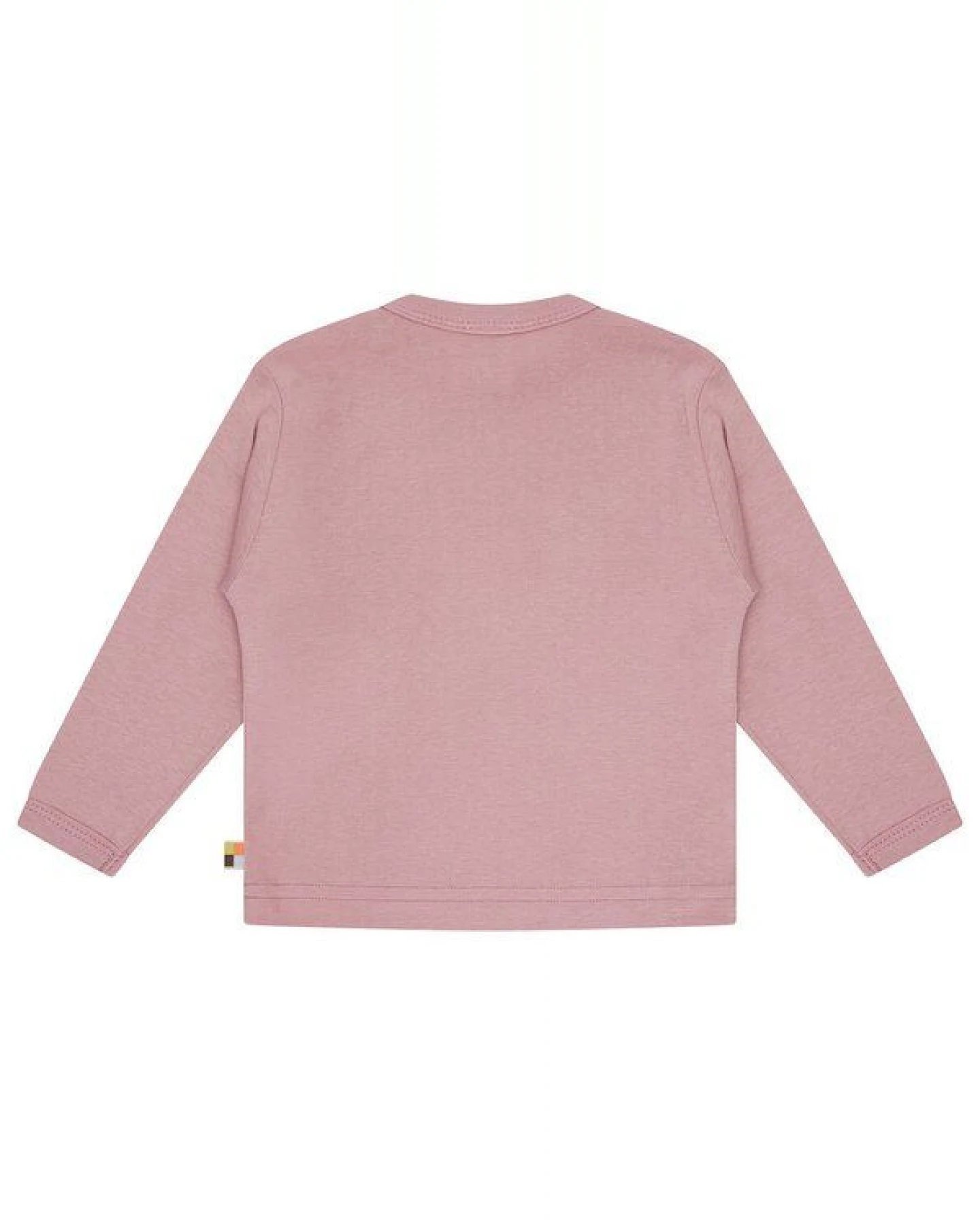 loud + proud Babys & Kinder Langarm Shirt uni, GOTS-zertifiziert – Ansicht 2