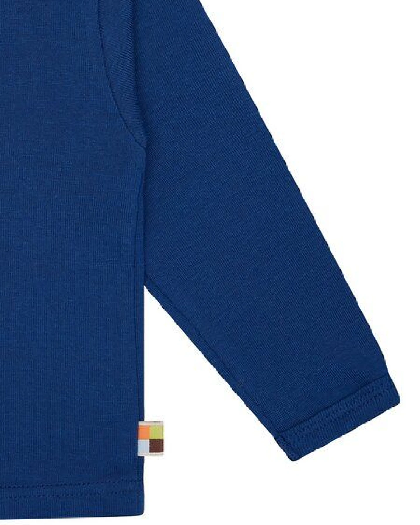 loud + proud Babys & Kinder Langarm Shirt uni, GOTS-zertifiziert – Ansicht 3