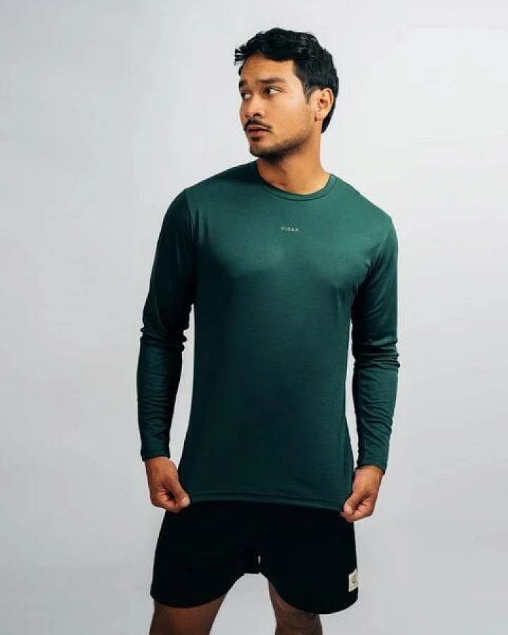 VIDAR Sport - Longsleeve für Herren aus TENCEL und SeaCell