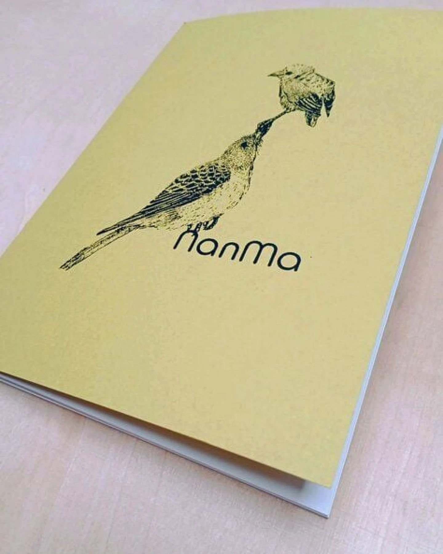 NanMa Handgebundenes Notizbuch „Vögel“ – In Österreich bedrucktes Skizzenbuch für Zeichnen und Journaling – Ansicht 3