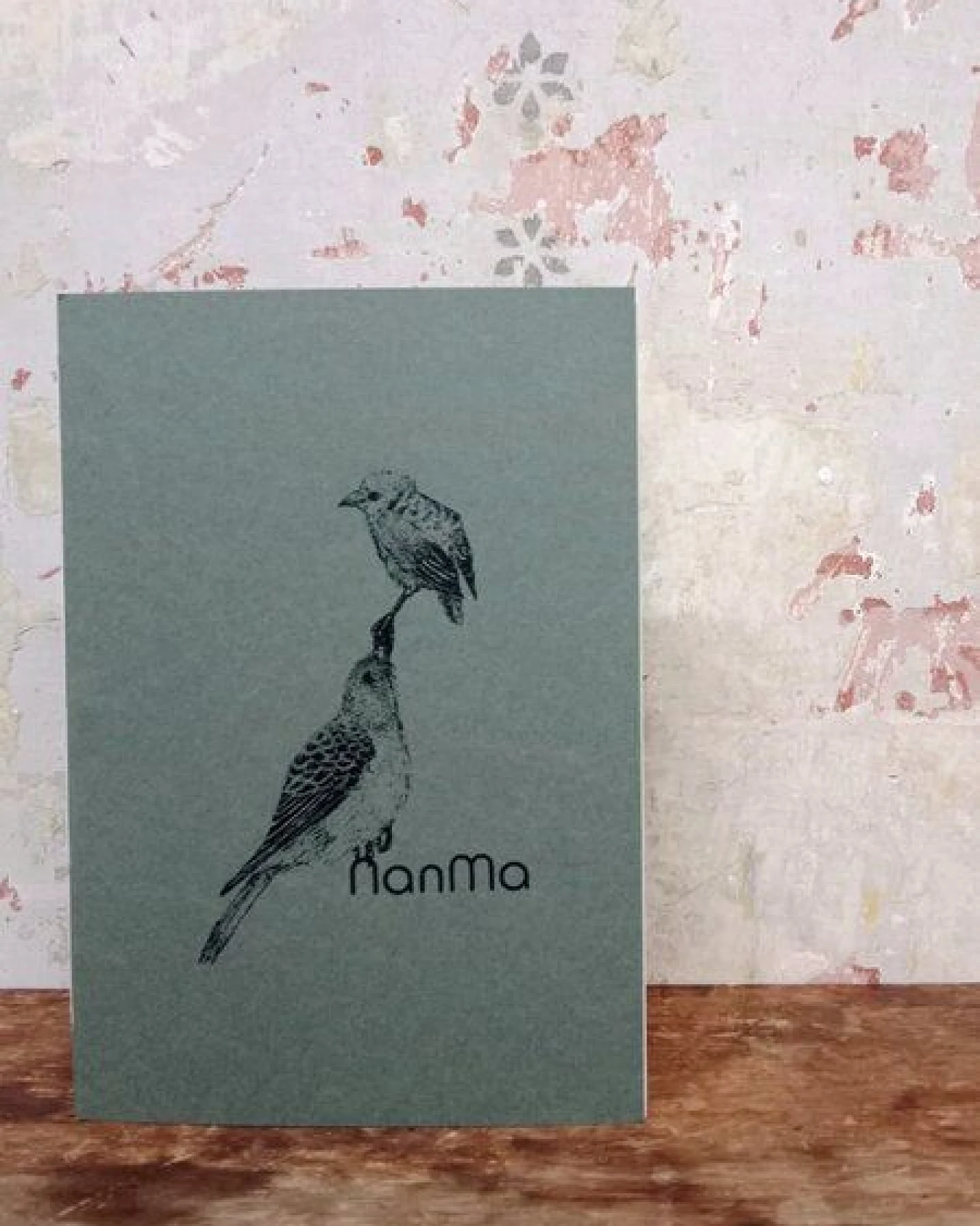 NanMa Handgebundenes Notizbuch „Vögel“ – In Österreich bedrucktes Skizzenbuch für Zeichnen und Journaling – Ansicht 3