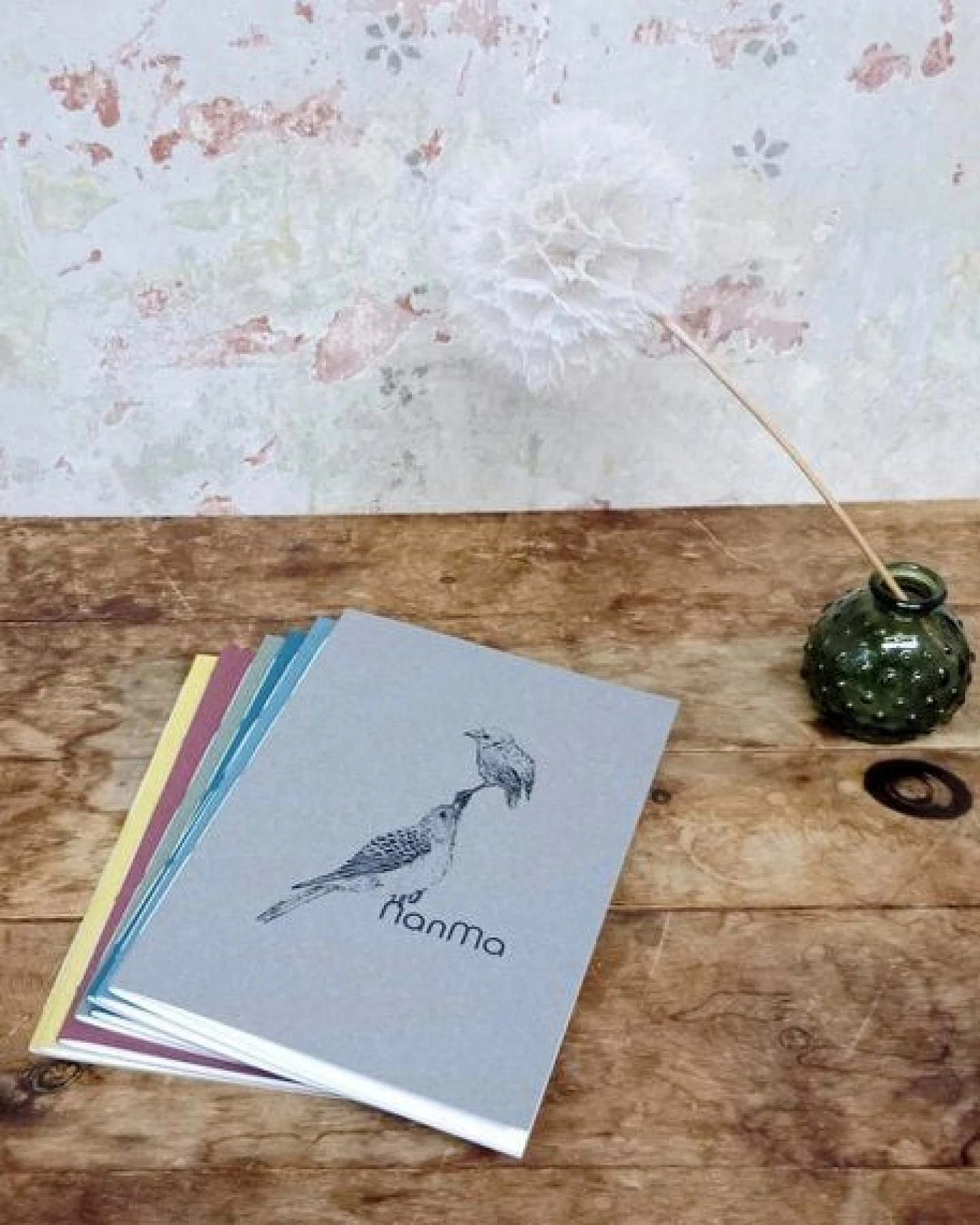 NanMa Handgebundenes Notizbuch „Vögel“ – In Österreich bedrucktes Skizzenbuch für Zeichnen und Journaling – Ansicht 3