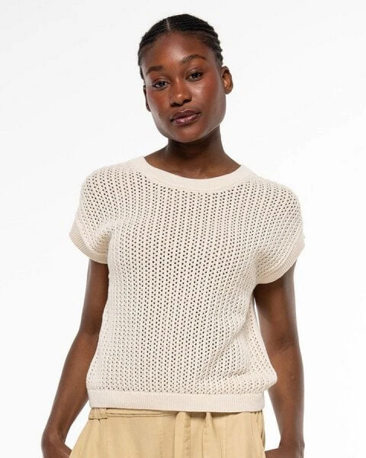 Alma & Lovis Pullunder im lockeren Strick aus Organic Cotton