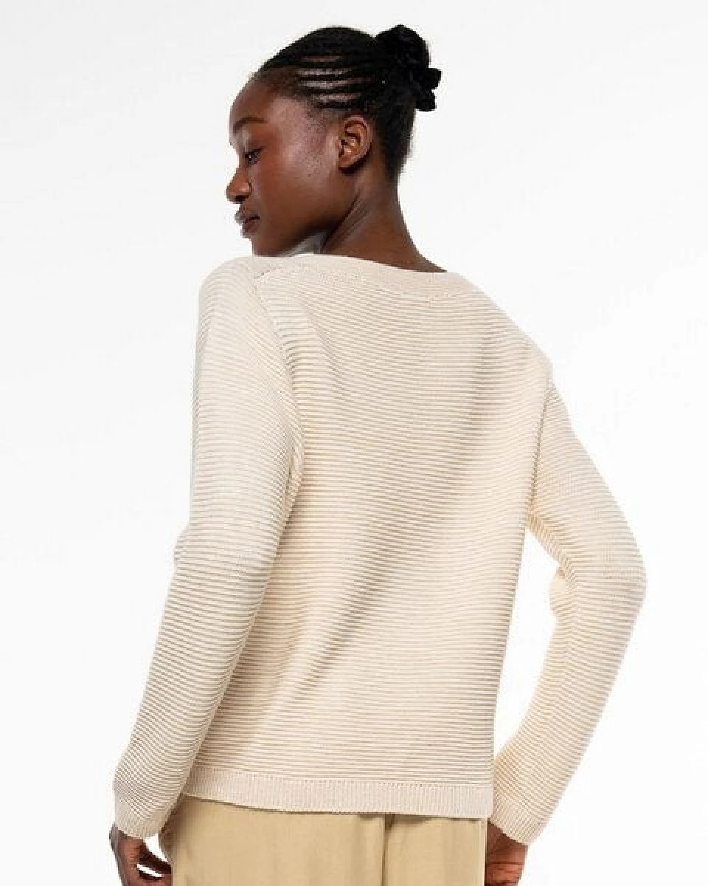 Alma & Lovis Leichter Strickpullover aus Organic Cotton – Ansicht 4