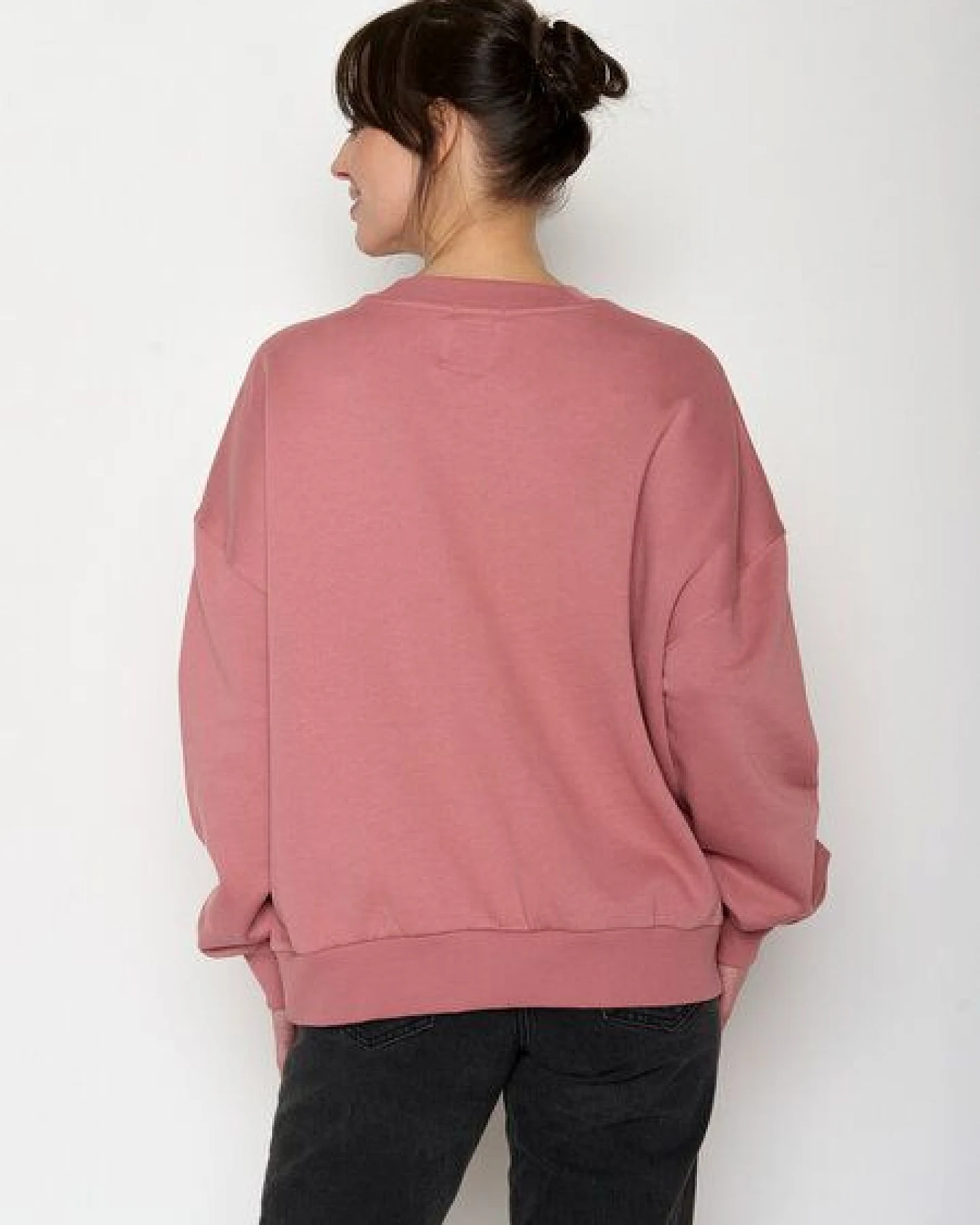 GREENBOMB Les Fleurs Core - Lässiges Sweatshirt aus Bio-Baumwolle / hochwertiger Print / GOTS / Fair & Vegan – Ansicht 4