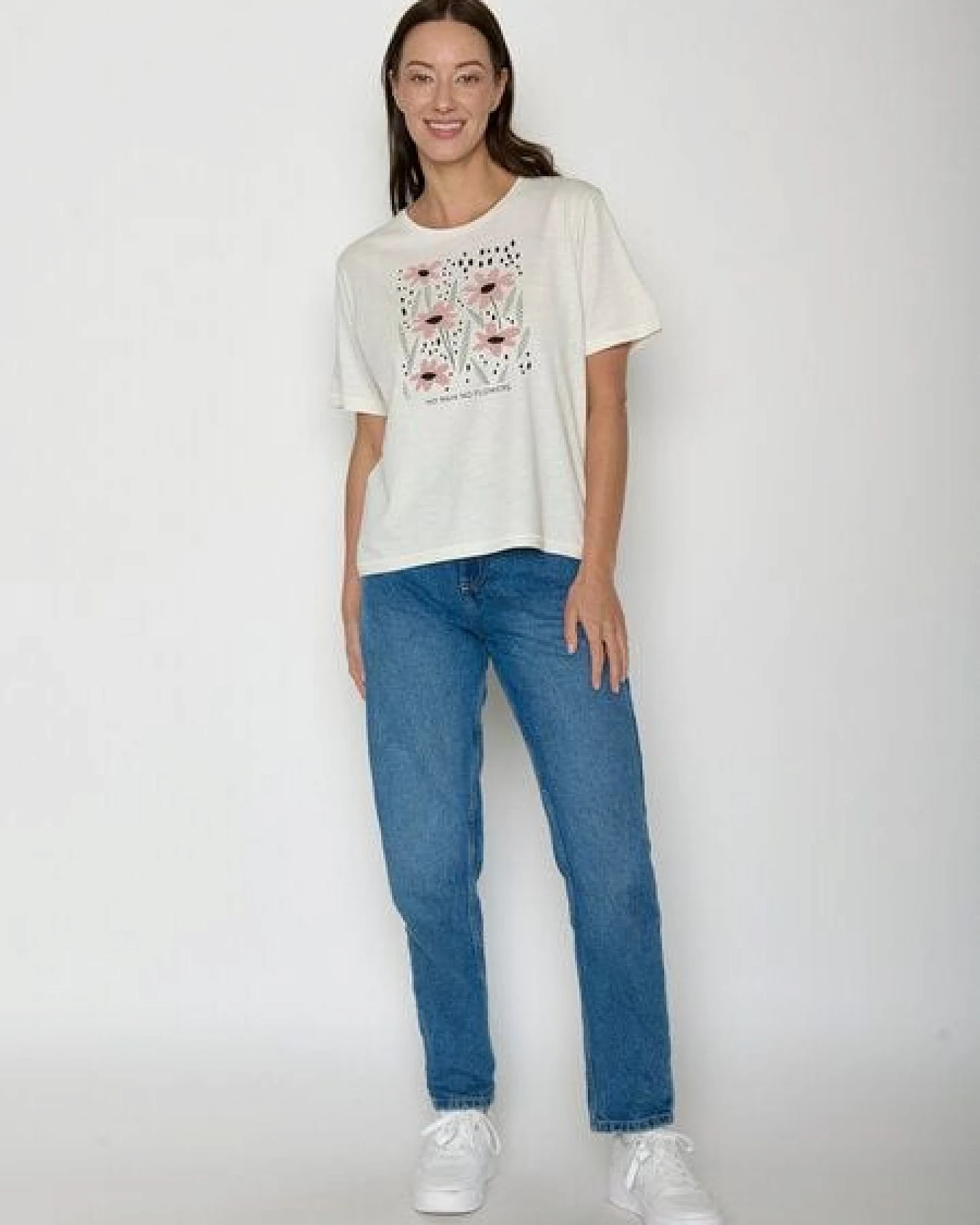 GREENBOMB No Rain Nova - Kastiges T-Shirt aus Bio-Baumwolle / hochwertiger Print / GOTS / Fair & Vegan – Ansicht 3