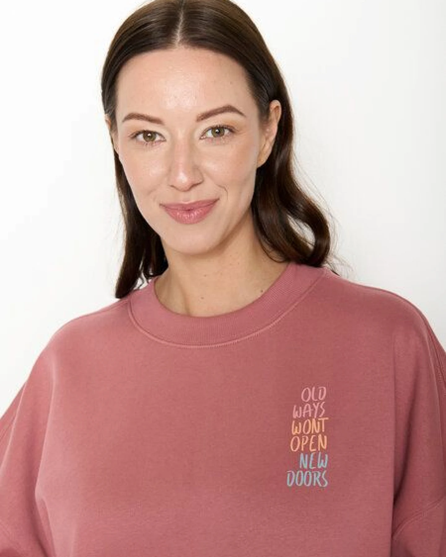 GREENBOMB Old Ways Core - Lässiges Sweatshirt aus Bio-Baumwolle / hochwertiger Print / GOTS / Fair & Vegan – Ansicht 2