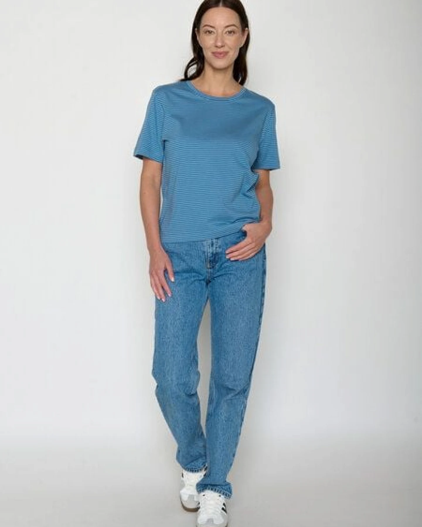 GREENBOMB Basic Nova - Kastiges T-Shirt aus Bio-Baumwolle / GOTS / Fair & Vegan – Ansicht 3