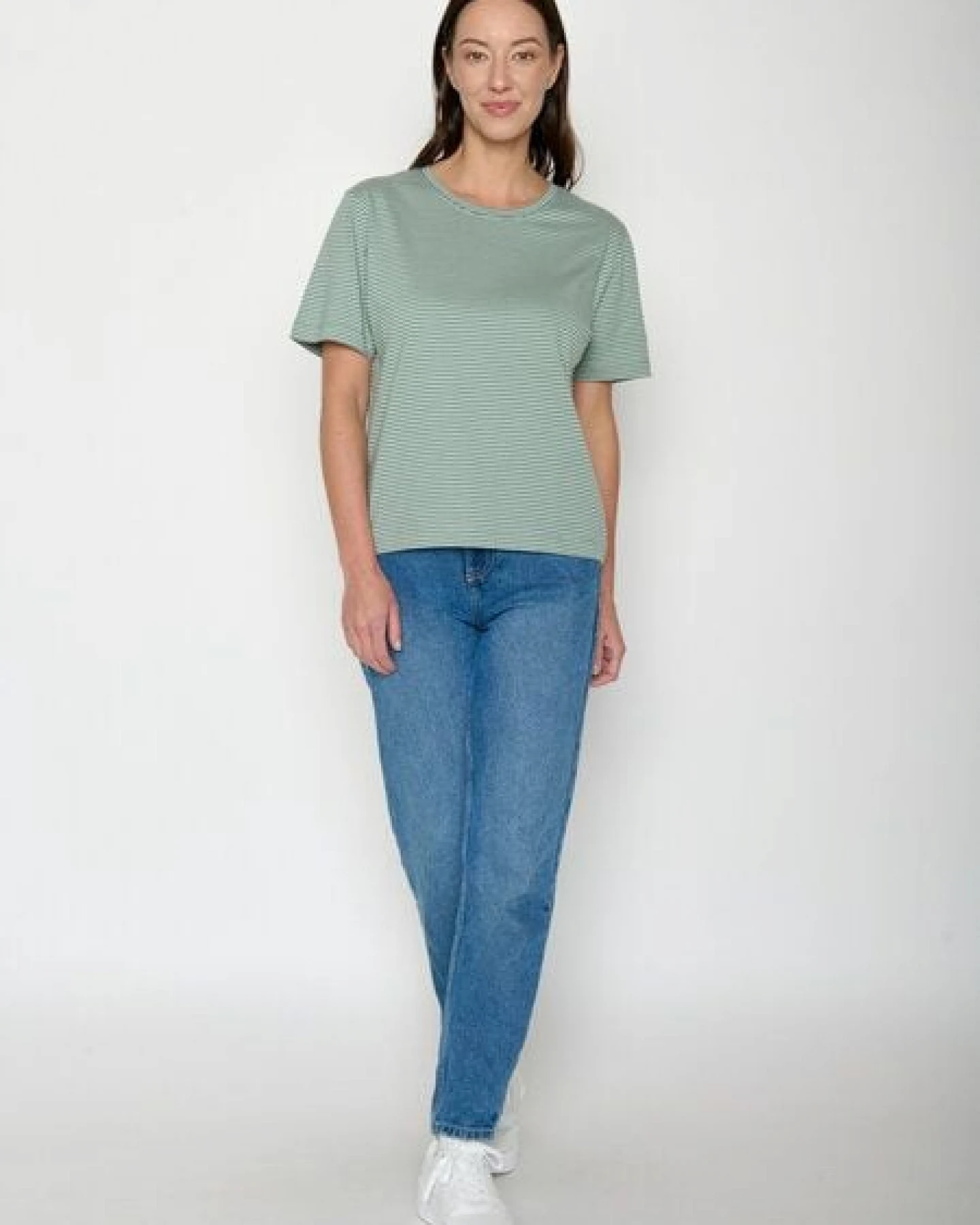 GREENBOMB Basic Nova - Kastiges T-Shirt aus Bio-Baumwolle / GOTS / Fair & Vegan – Ansicht 3
