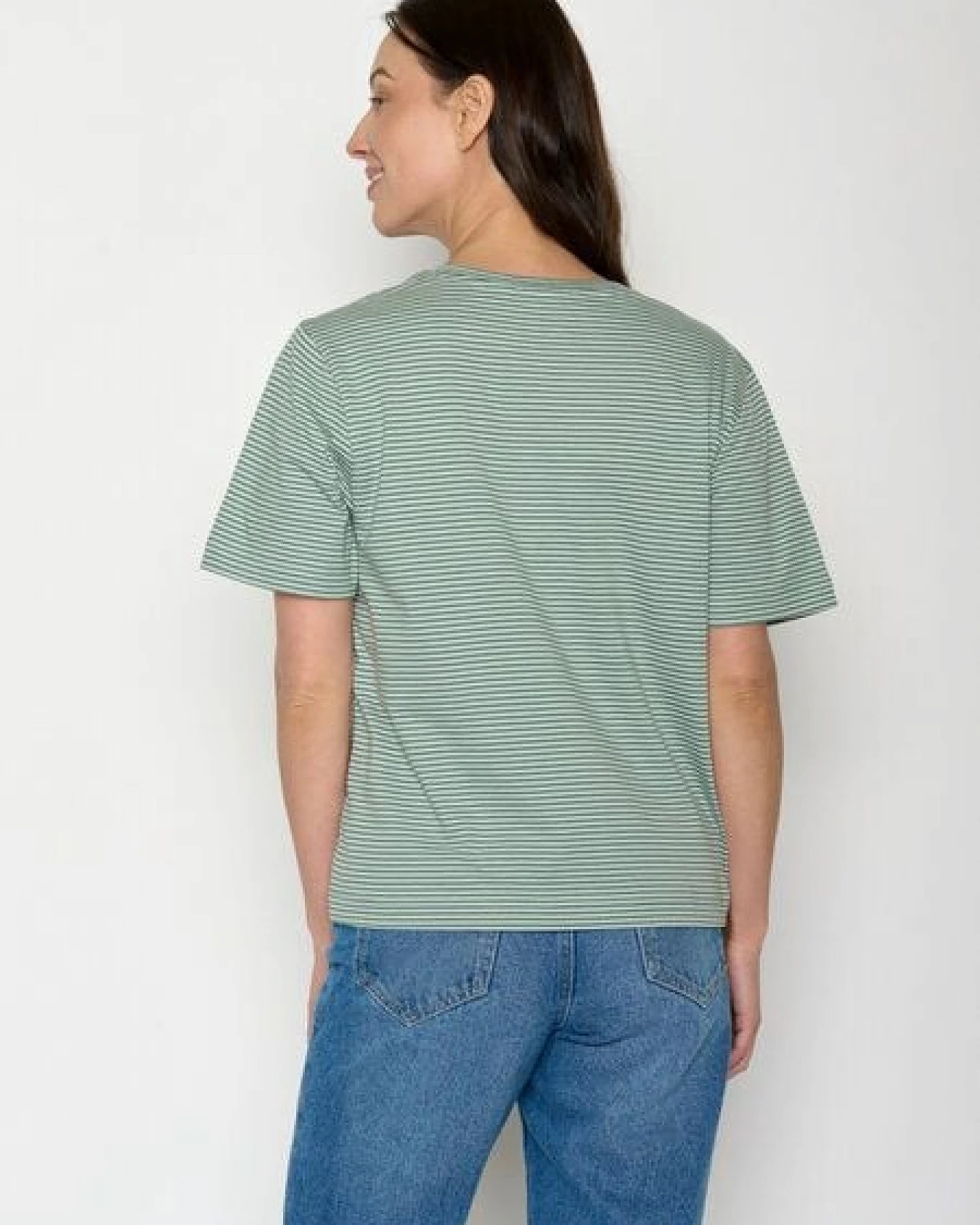 GREENBOMB Basic Nova - Kastiges T-Shirt aus Bio-Baumwolle / GOTS / Fair & Vegan – Ansicht 4