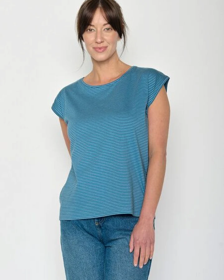 GREENBOMB Basic Timid - Lässiges Shirt aus LENZING TENCEL Mix / Fair & Vegan