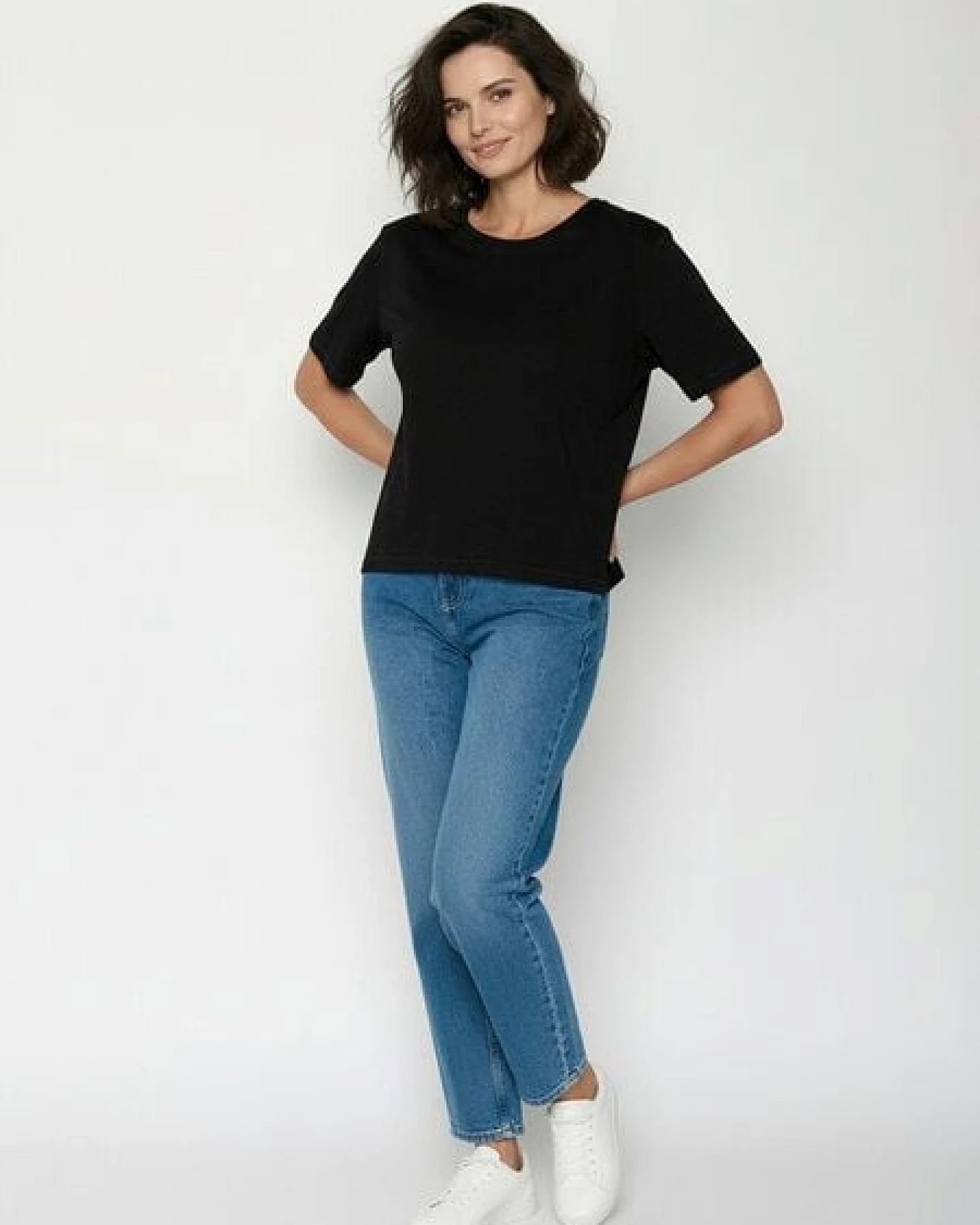 GREENBOMB Basic Nova - Kastiges T-Shirt aus Bio-Baumwolle / GOTS / Fair & Vegan – Ansicht 4