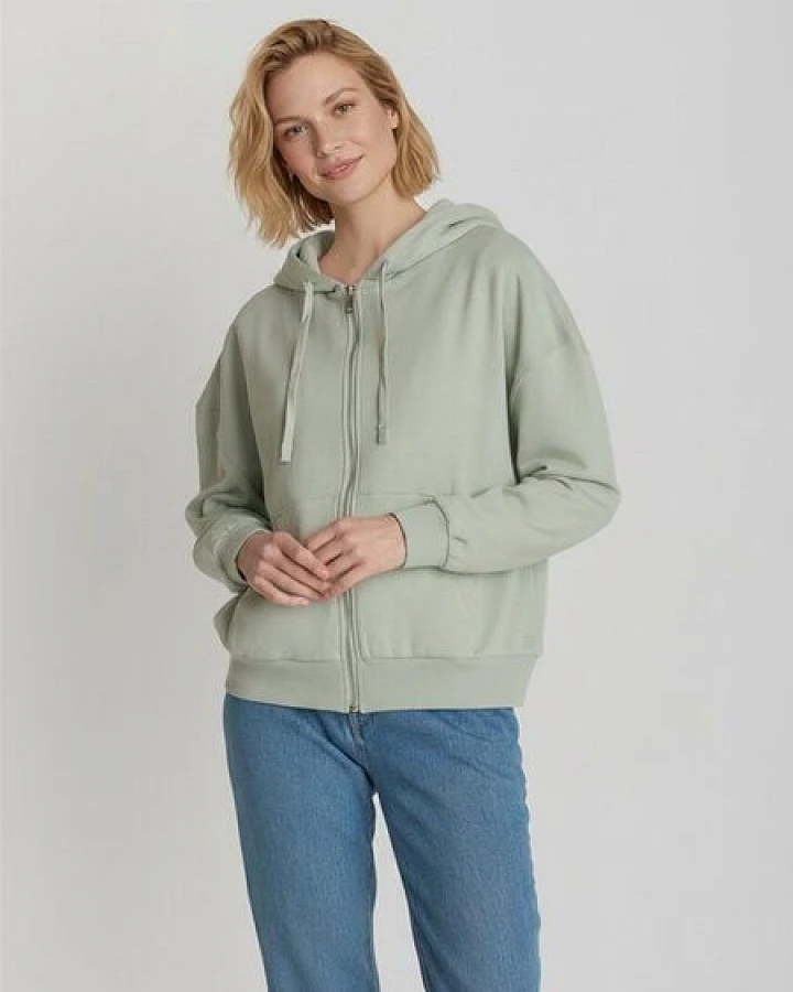 GREENBOMB Basic Vale - Lässige Sweatjacke aus Bio-Baumwolle / GOTS / Fair & Vegan