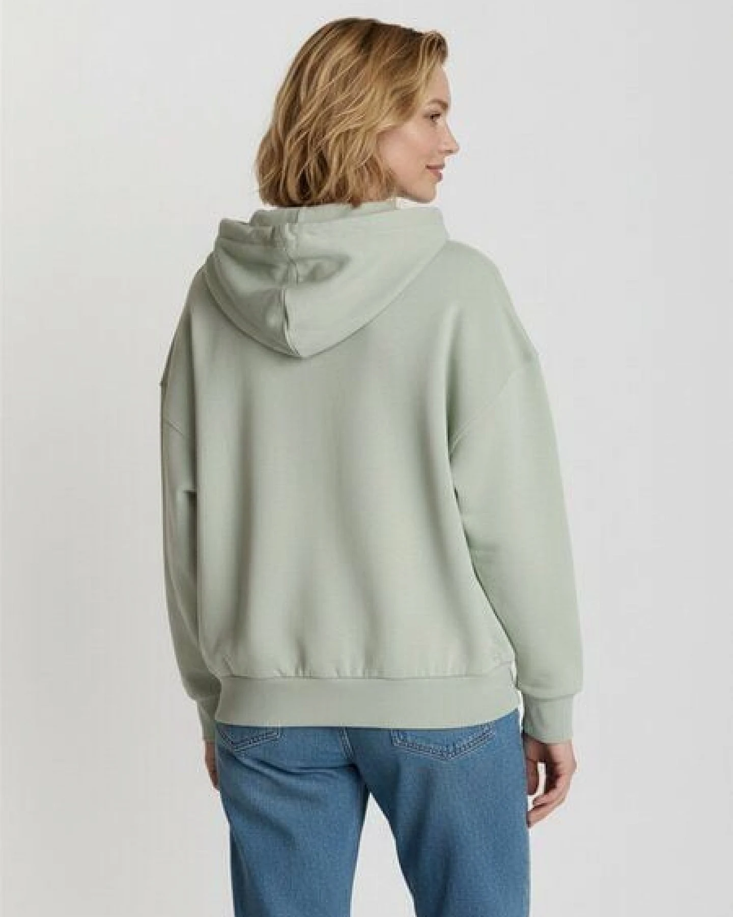 GREENBOMB Basic Vale - Lässige Sweatjacke aus Bio-Baumwolle / GOTS / Fair & Vegan – Ansicht 4