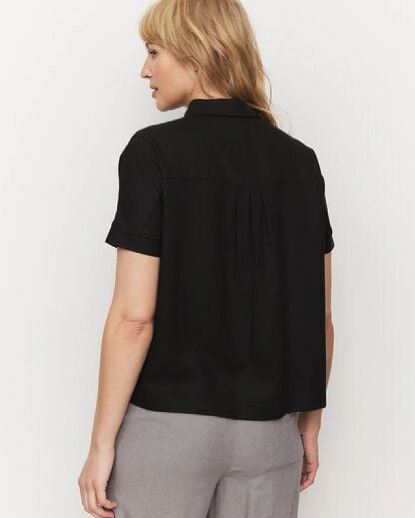 Damen Bluse aus TENCEL Lyocell - LOTUS - recolution – Ansicht 3