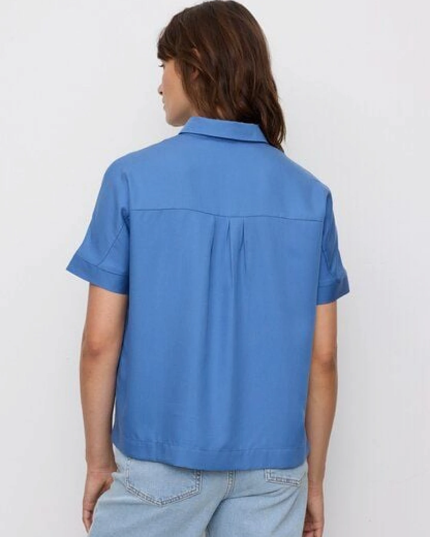 Damen Bluse aus TENCEL Lyocell - LOTUS - recolution – Ansicht 4