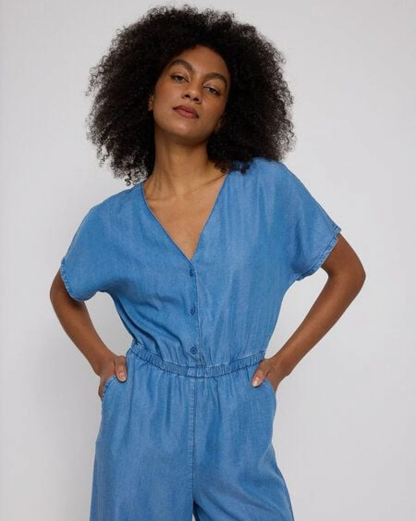 Mazine Wide Leg Tencel Jumpsuit – Ansicht 3