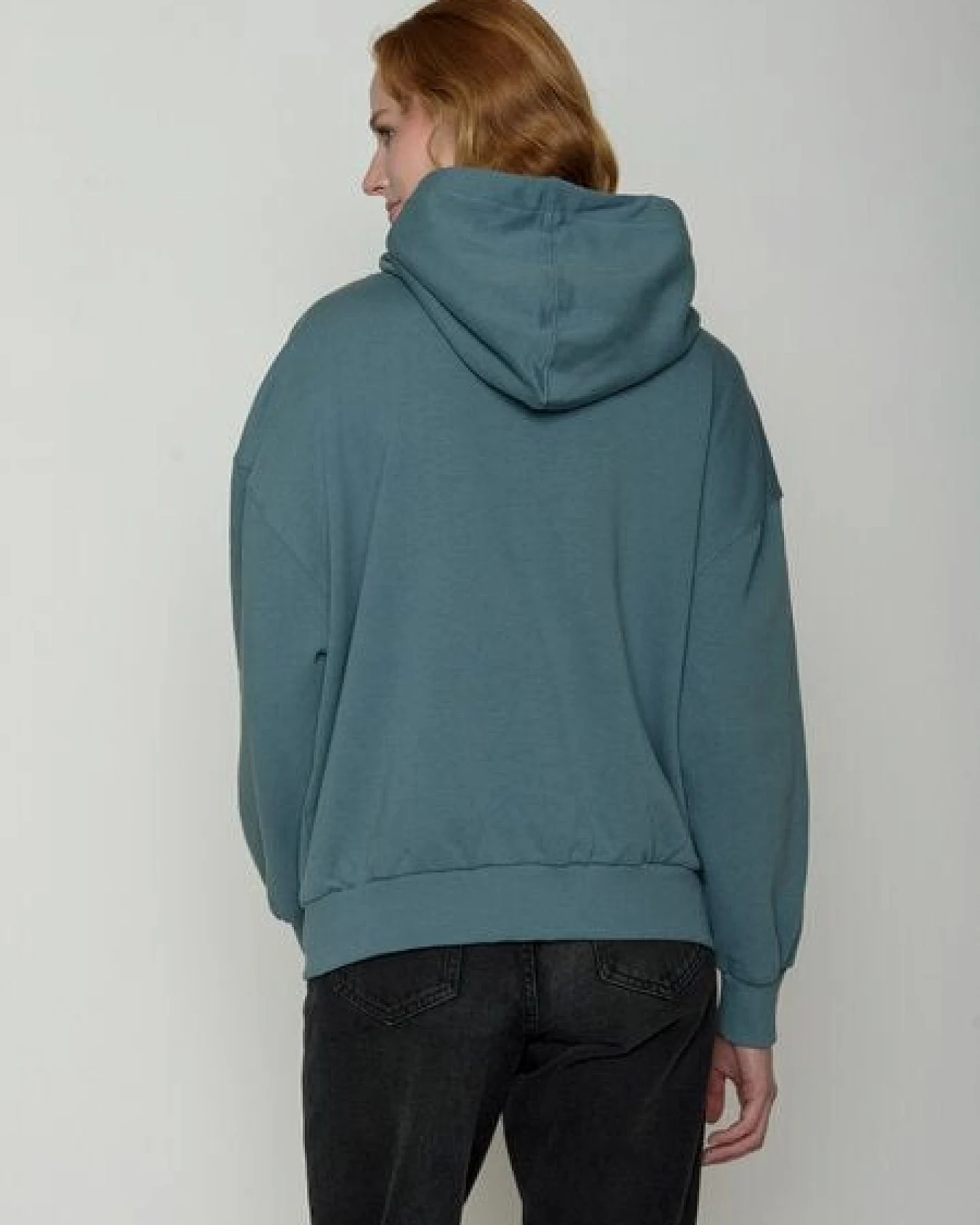GREENBOMB Hot Dog Mello - Lässiger Hoodie aus Bio-Baumwolle / hochwertiger Print / GOTS / Fair & Vegan – Ansicht 4