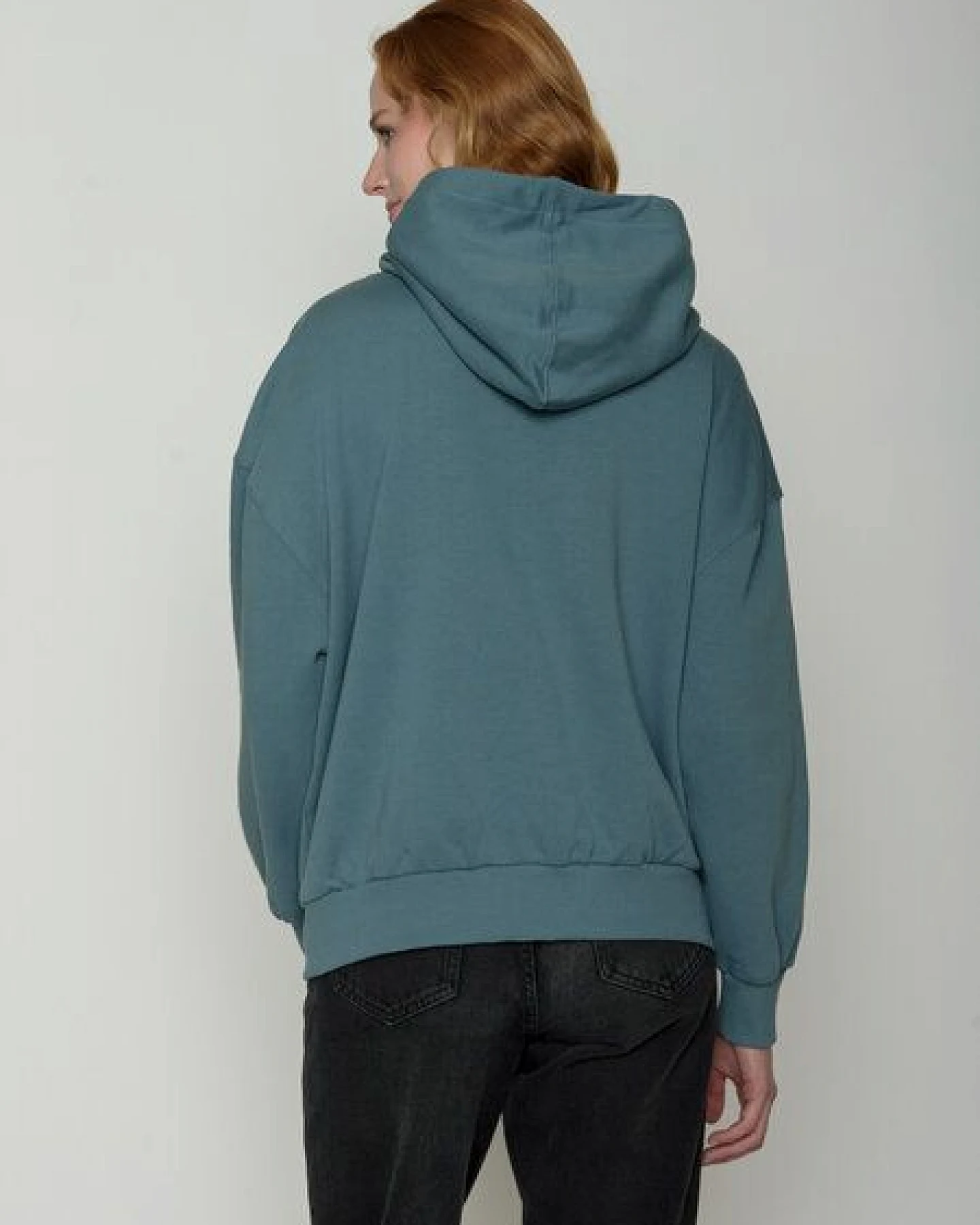 GREENBOMB Hot Dog Mello - Lässiger Hoodie aus Bio-Baumwolle / hochwertiger Print / GOTS / Fair & Vegan – Ansicht 4