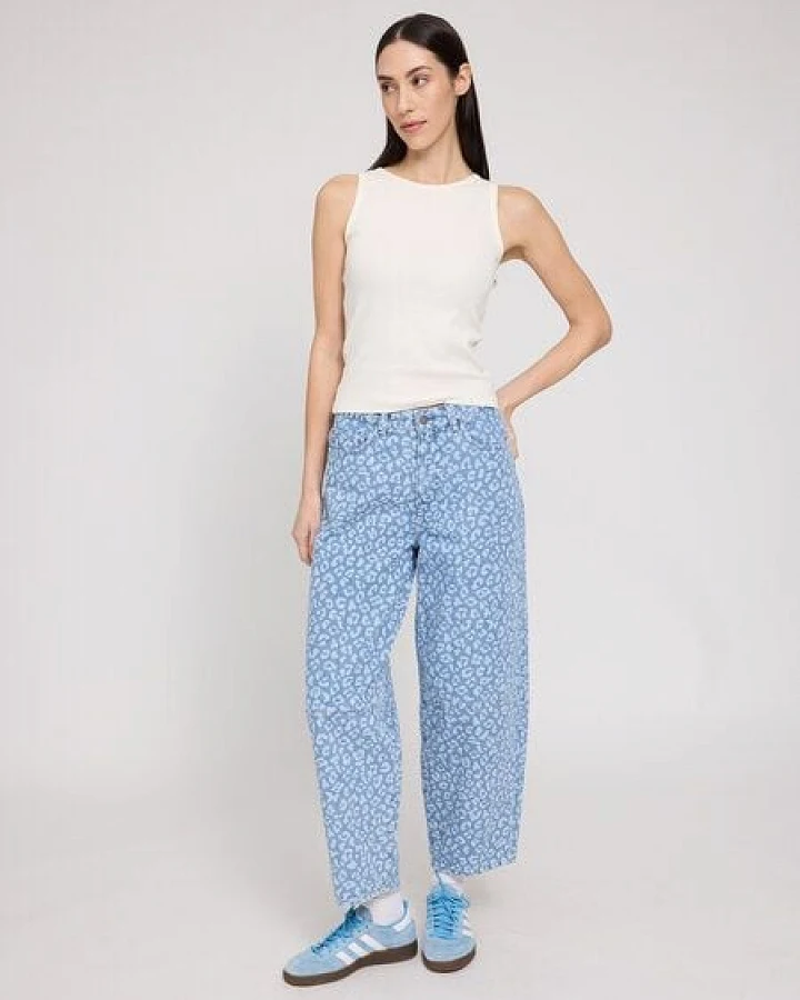 Mazine Denim Hose mit Barrel Leg