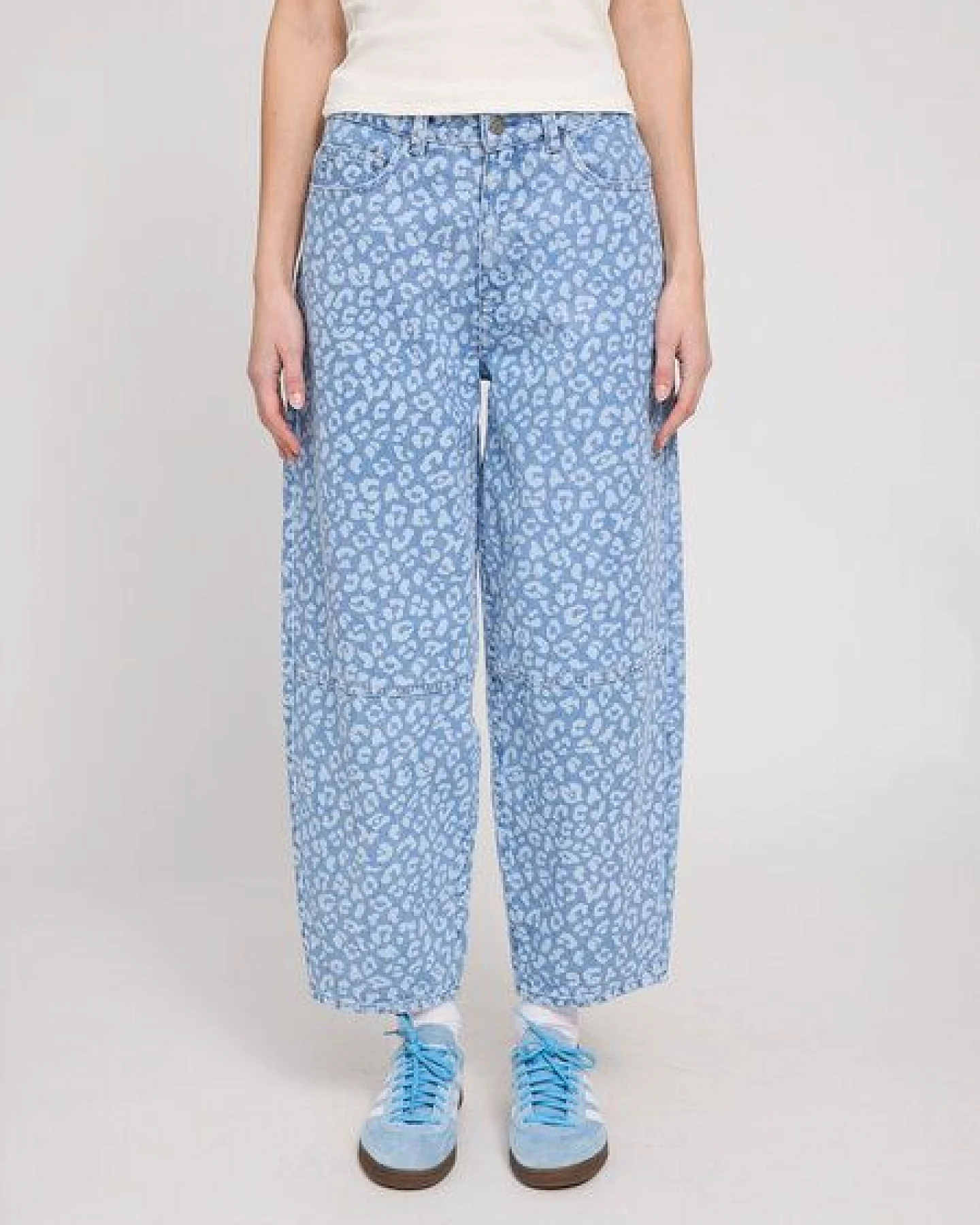 Mazine Denim Hose mit Barrel Leg – Ansicht 3