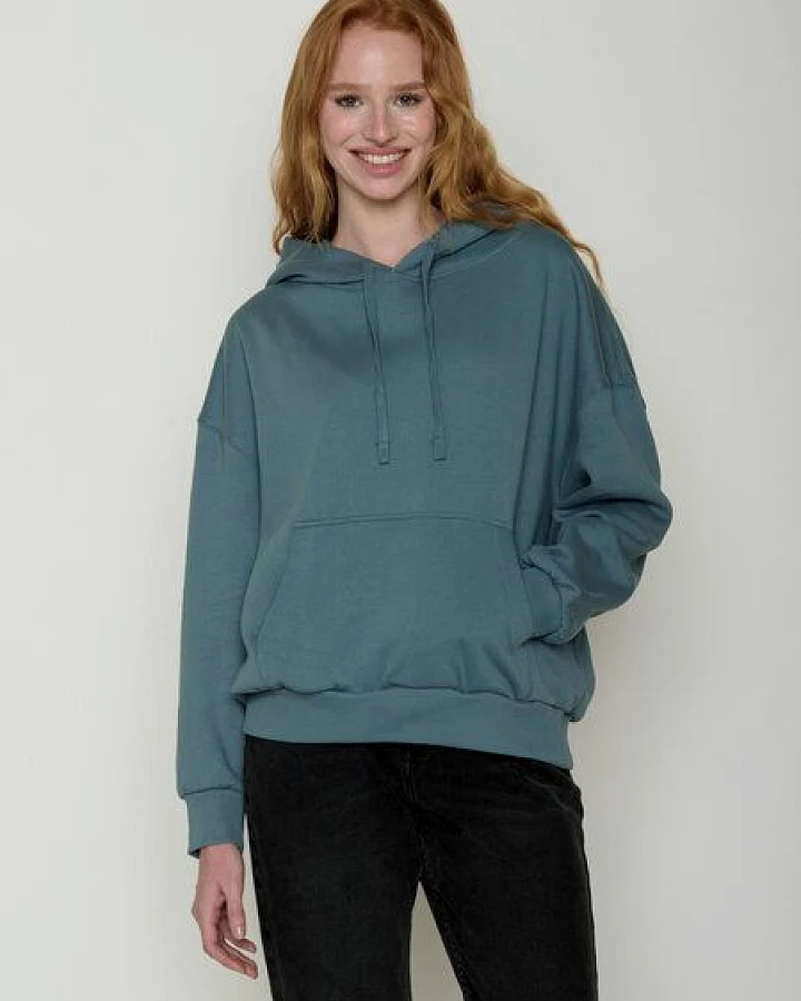 GREENBOMB Basic Mello - Lässiger Hoodie aus Bio-Baumwolle / GOTS / Fair & Vegan