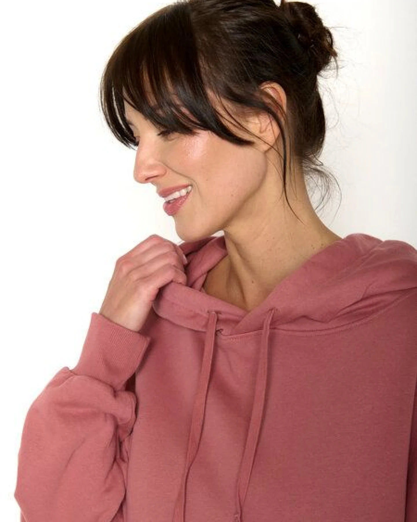 GREENBOMB Basic Mello - Lässiger Hoodie aus Bio-Baumwolle / GOTS / Fair & Vegan – Ansicht 2