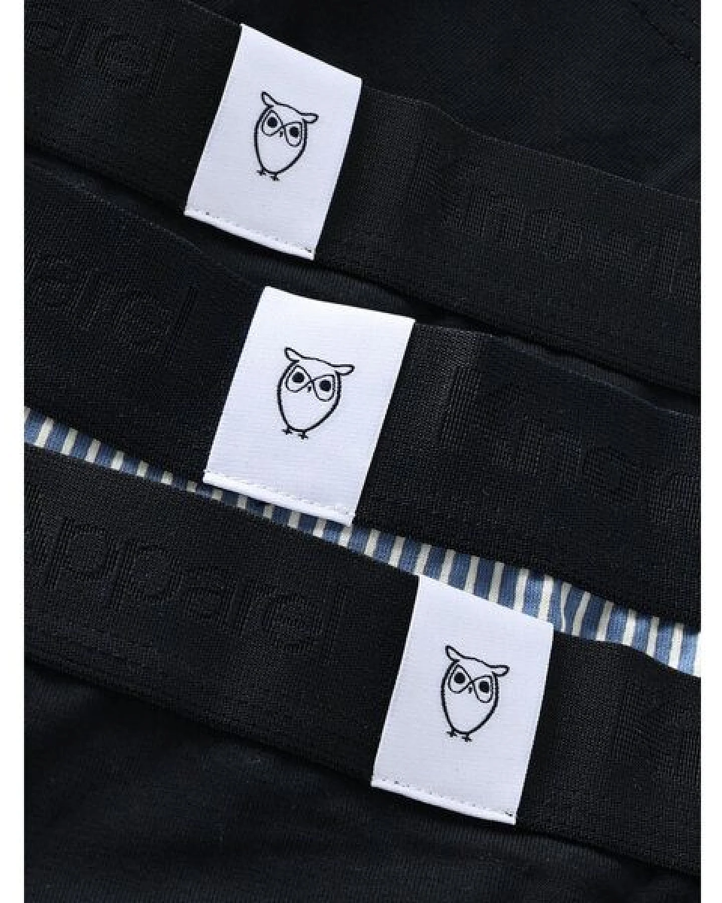 KnowledgeCotton Apparel 3-Pack Boxershorts STRIPE Print aus Bio-Baumwolle – Ansicht 3