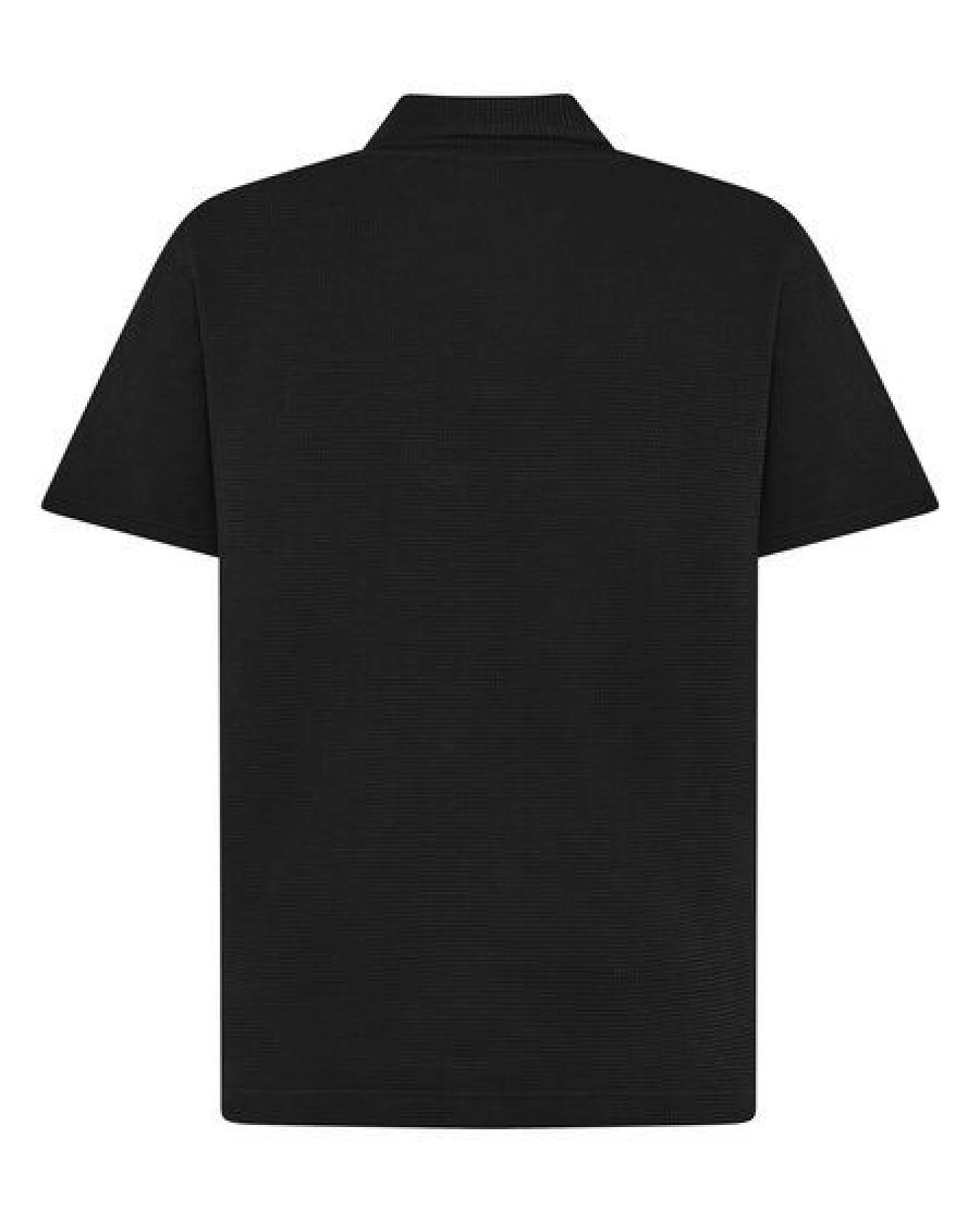 KnowledgeCotton Apparel Lockeres Poloshirt mit Waffelstruktur aus Bio-Baumwolle – Ansicht 3