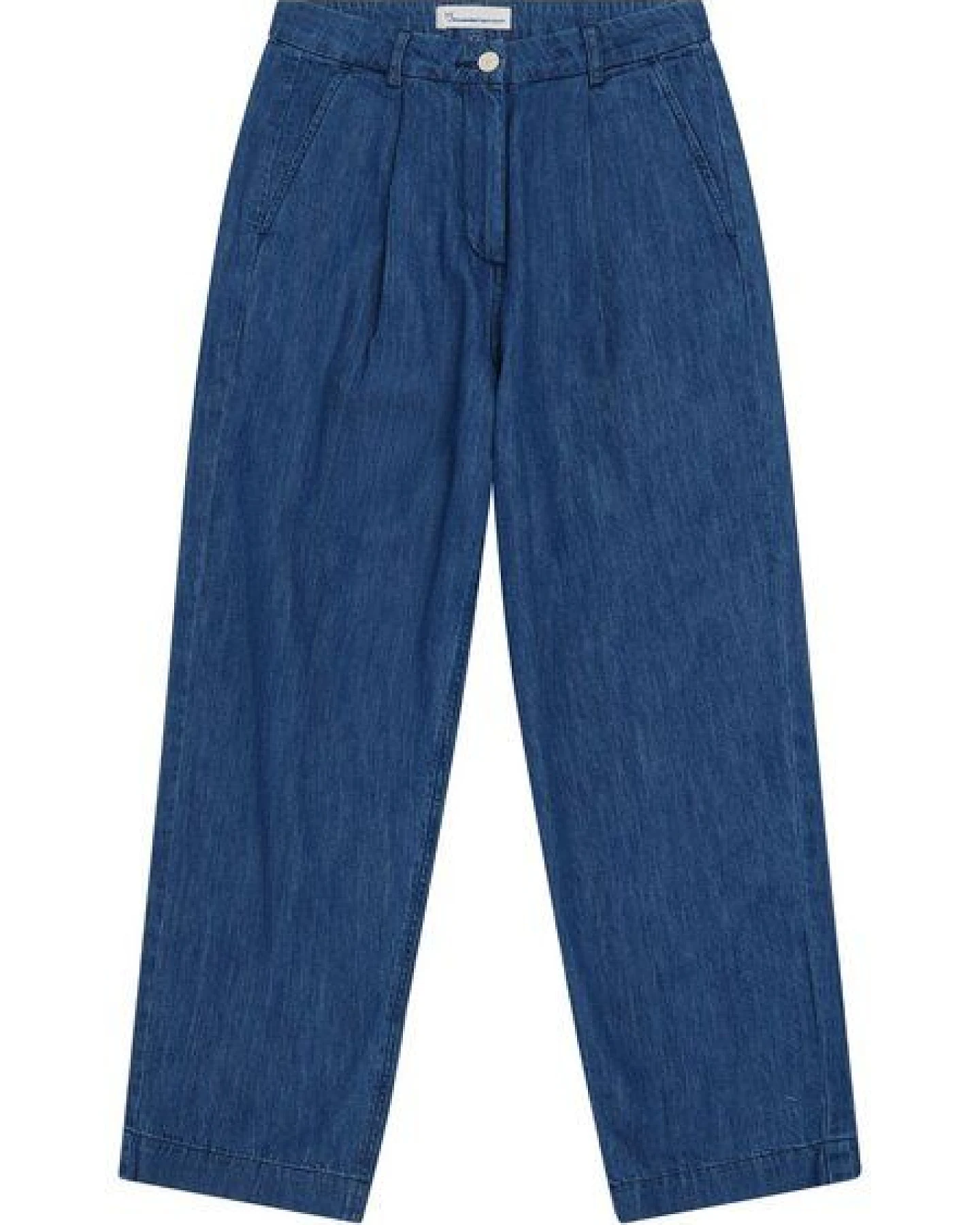 KnowledgeCotton Apparel Lockere Denim-Hose Jeans aus Bio-Baumwolle – Ansicht 3