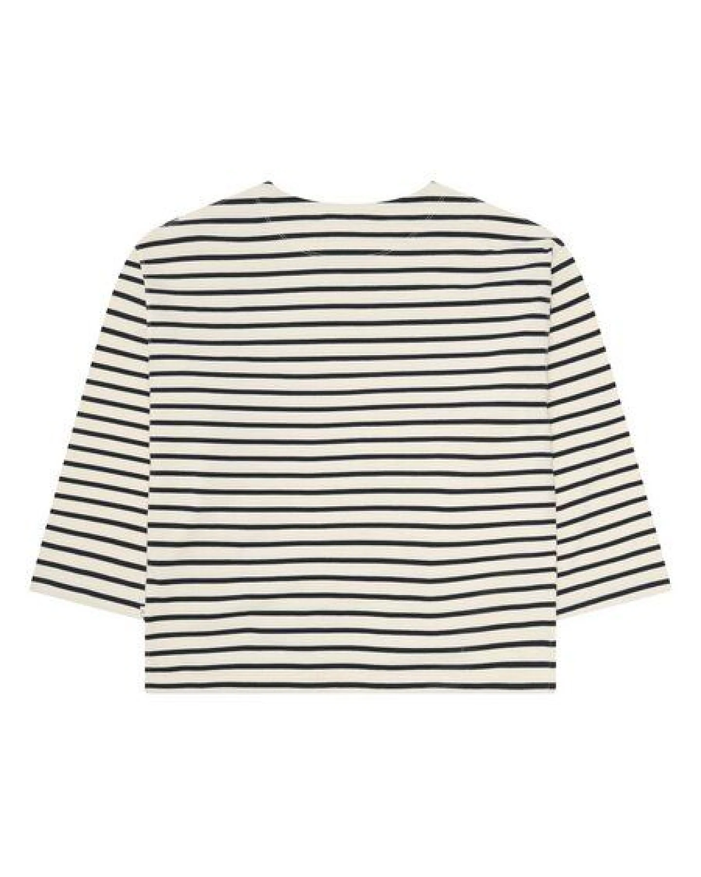 KnowledgeCotton Apparel Gestreiftes Langarmshirt aus Bio-Baumwolle – Ansicht 3