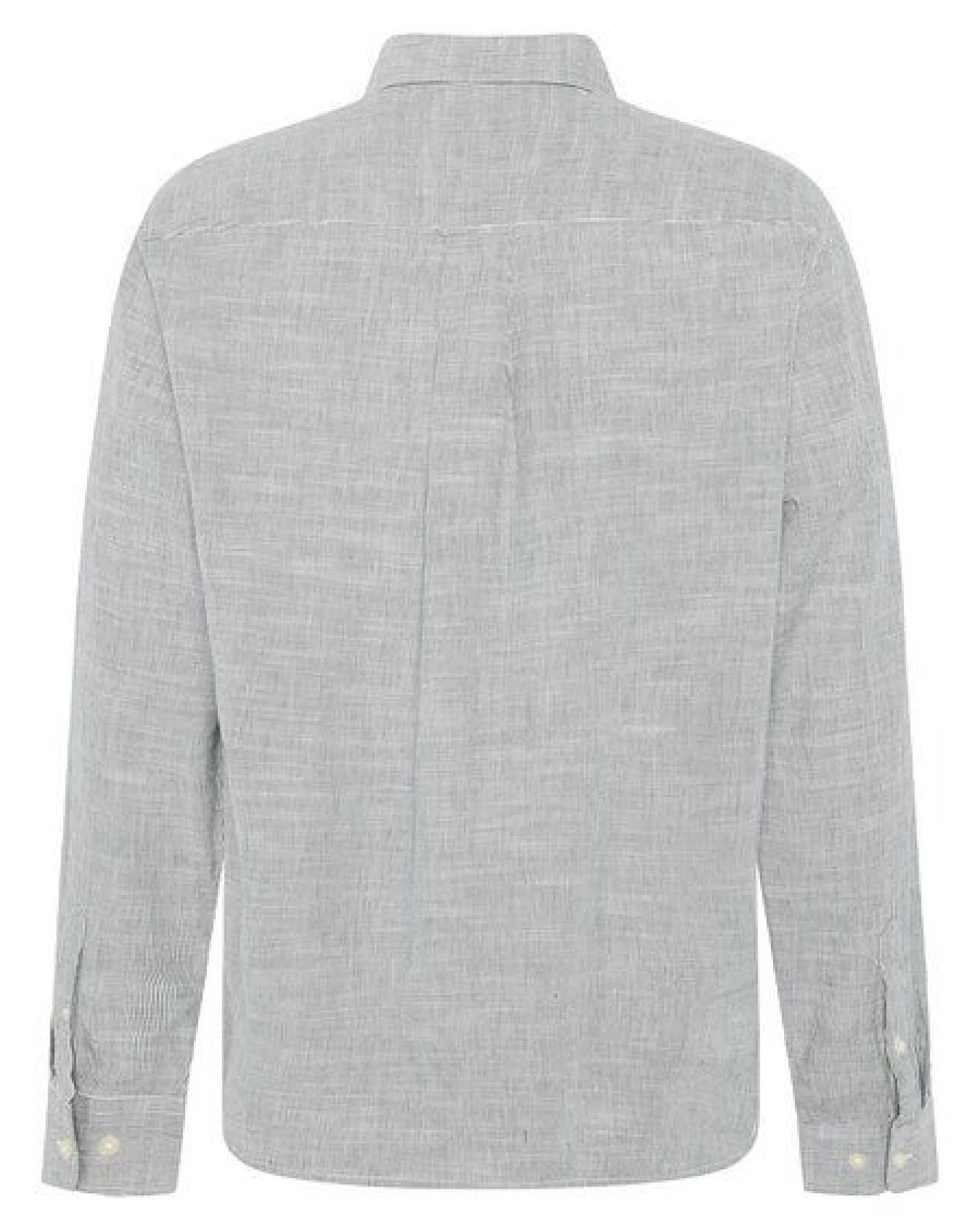 KnowledgeCotton Apparel Streifenhemd DUNE regular aus Bio-Baumwolle – Ansicht 3