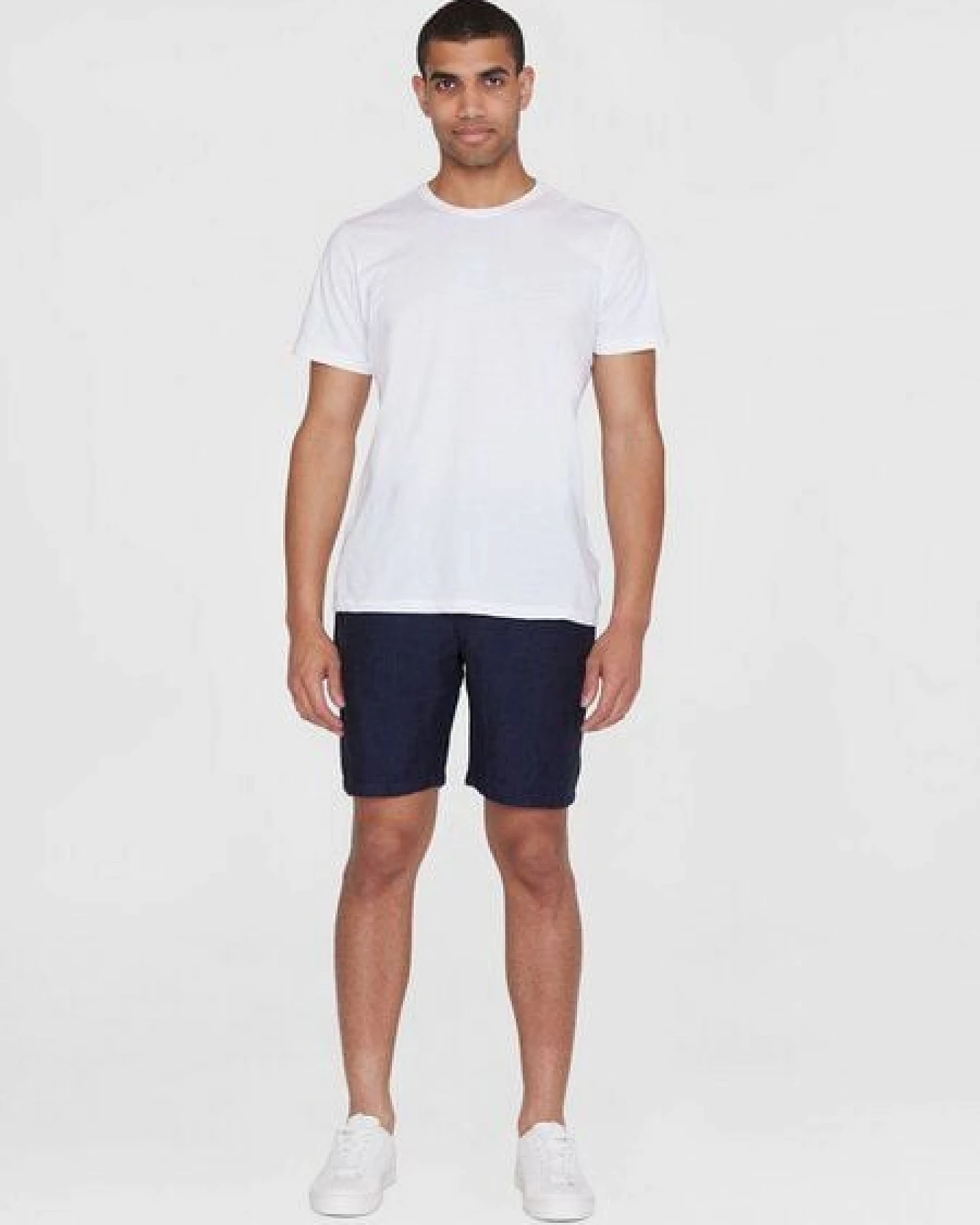 KnowledgeCotton Apparel Regular Shorts CHUCK aus Bio-Leinen – Ansicht 3