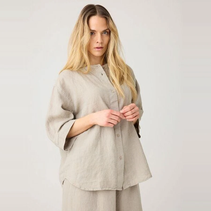 Grün-Yarndyed-Twill