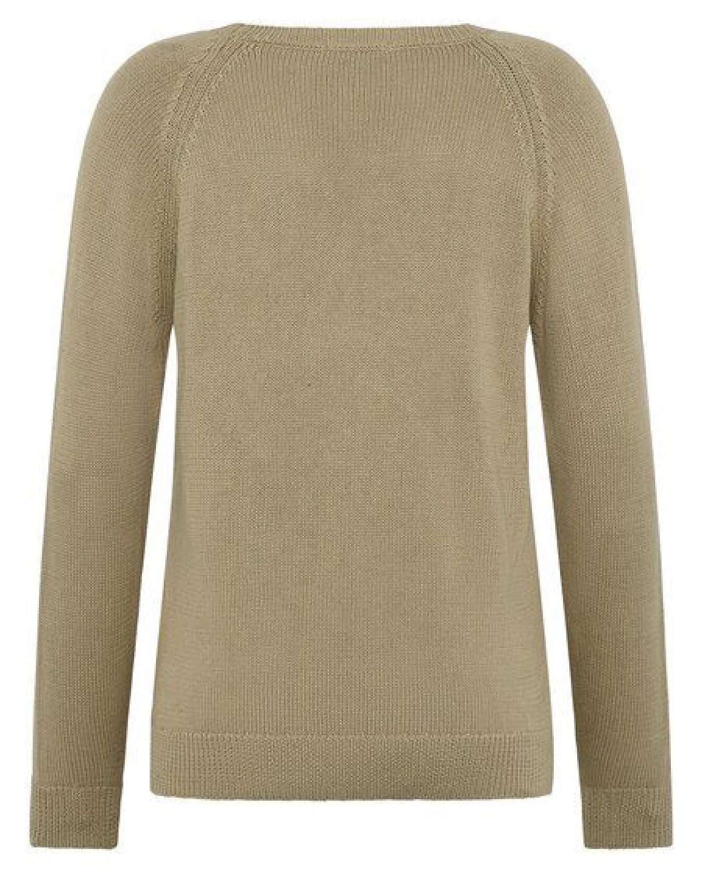 KnowledgeCotton Apparel Leichter Rundhals-Pullover aus Bio-Baumwolle – Ansicht 3