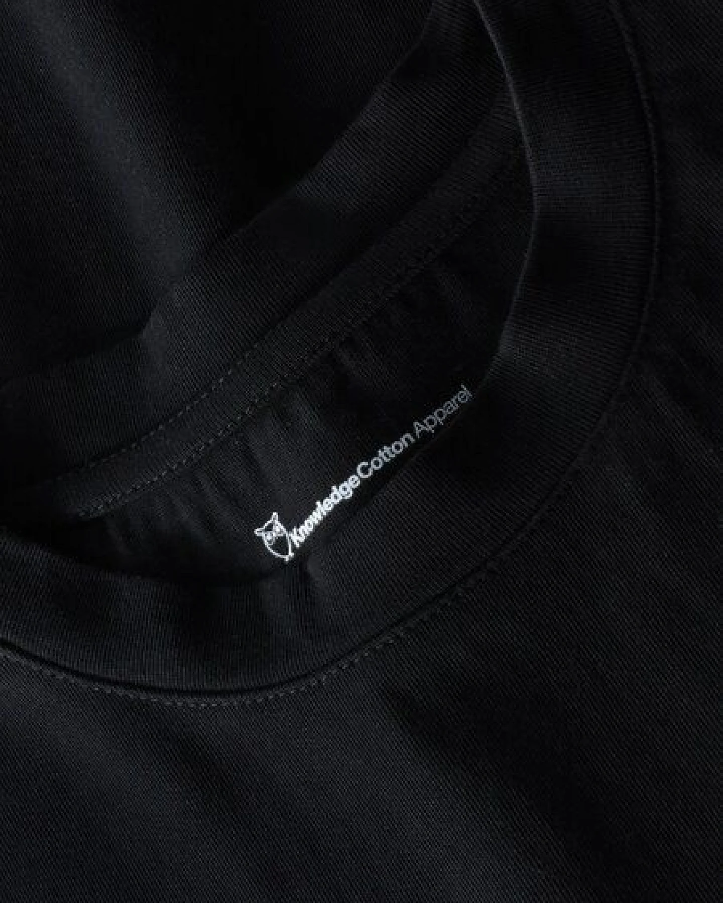 KnowledgeCotton Apparel Lockeres T-Shirt aus Bio-Baumwolle – Ansicht 3