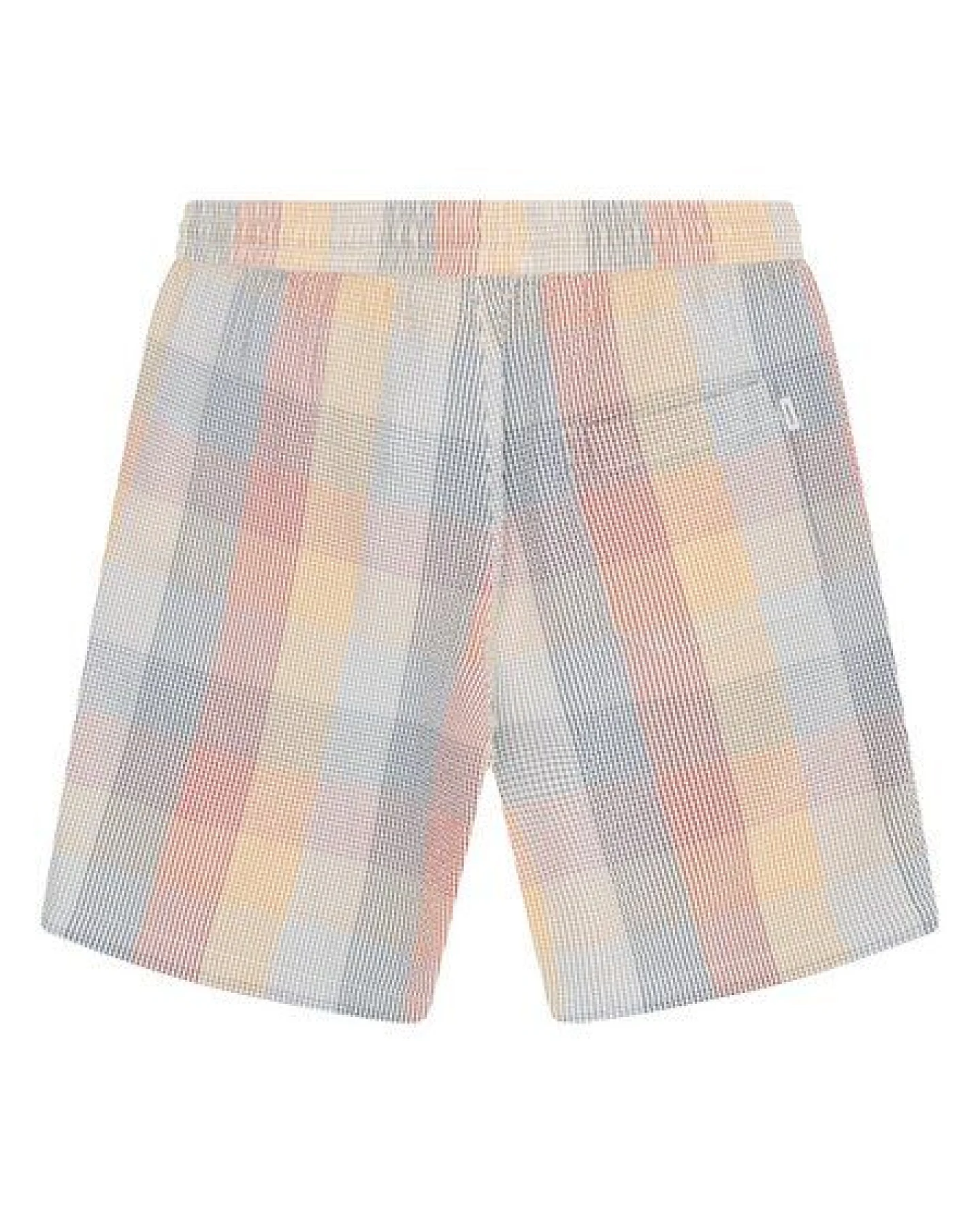 KnowledgeCotton Apparel Lockere Seersucker-Shorts FIG aus Bio-Baumwolle – Ansicht 4