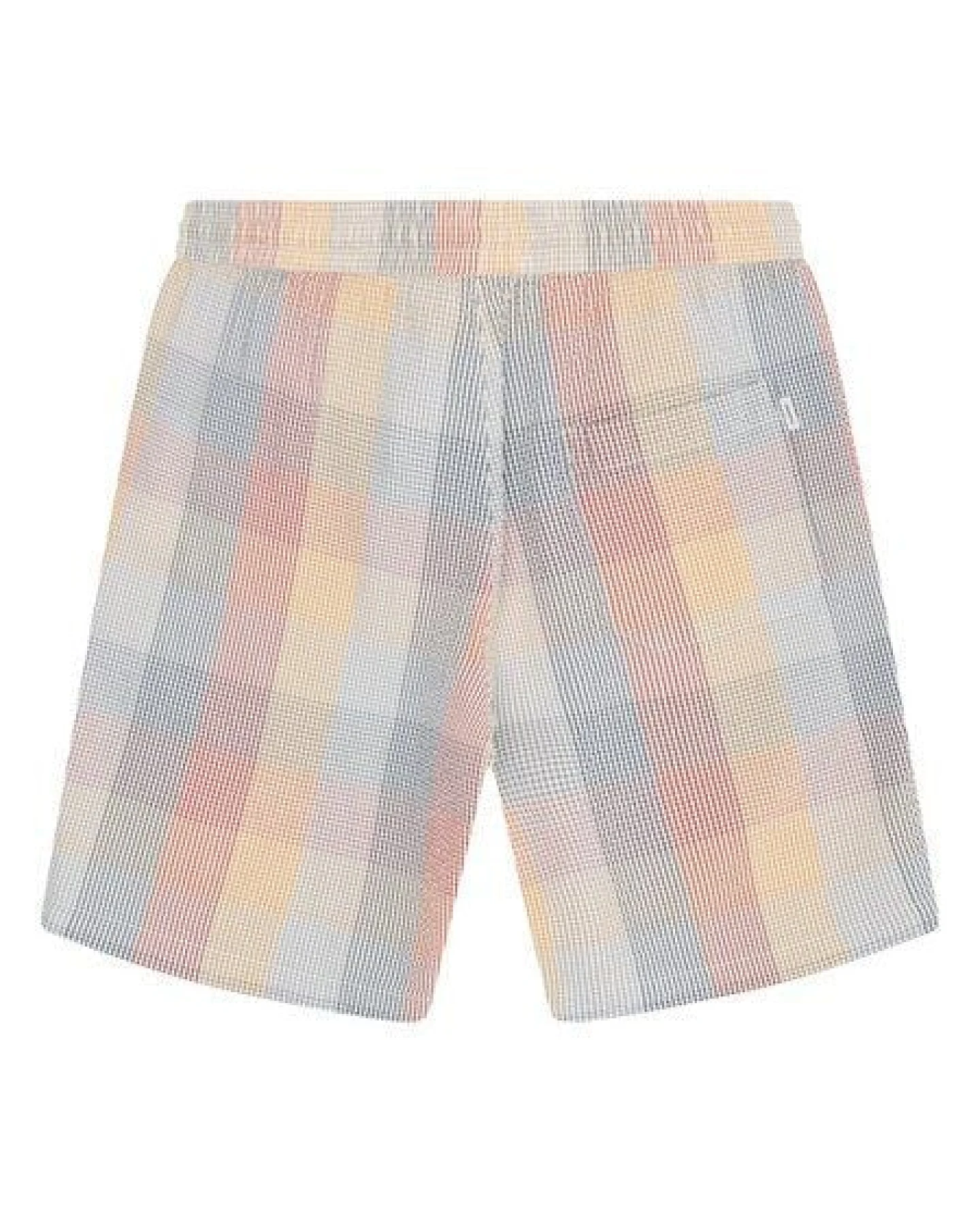 KnowledgeCotton Apparel Lockere Seersucker-Shorts FIG aus Bio-Baumwolle – Ansicht 4