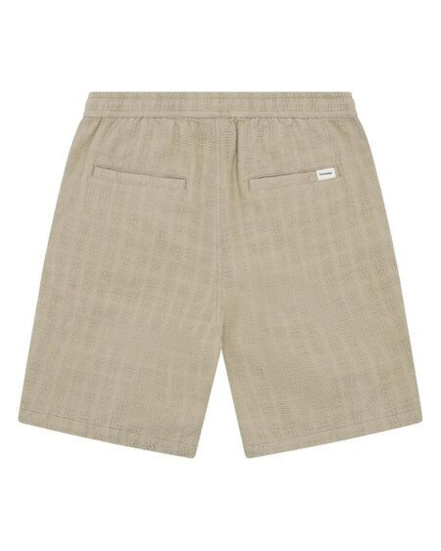 KnowledgeCotton Apparel Lockere Shorts FIG mit Strucktur aus Bio-Baumwolle – Ansicht 3