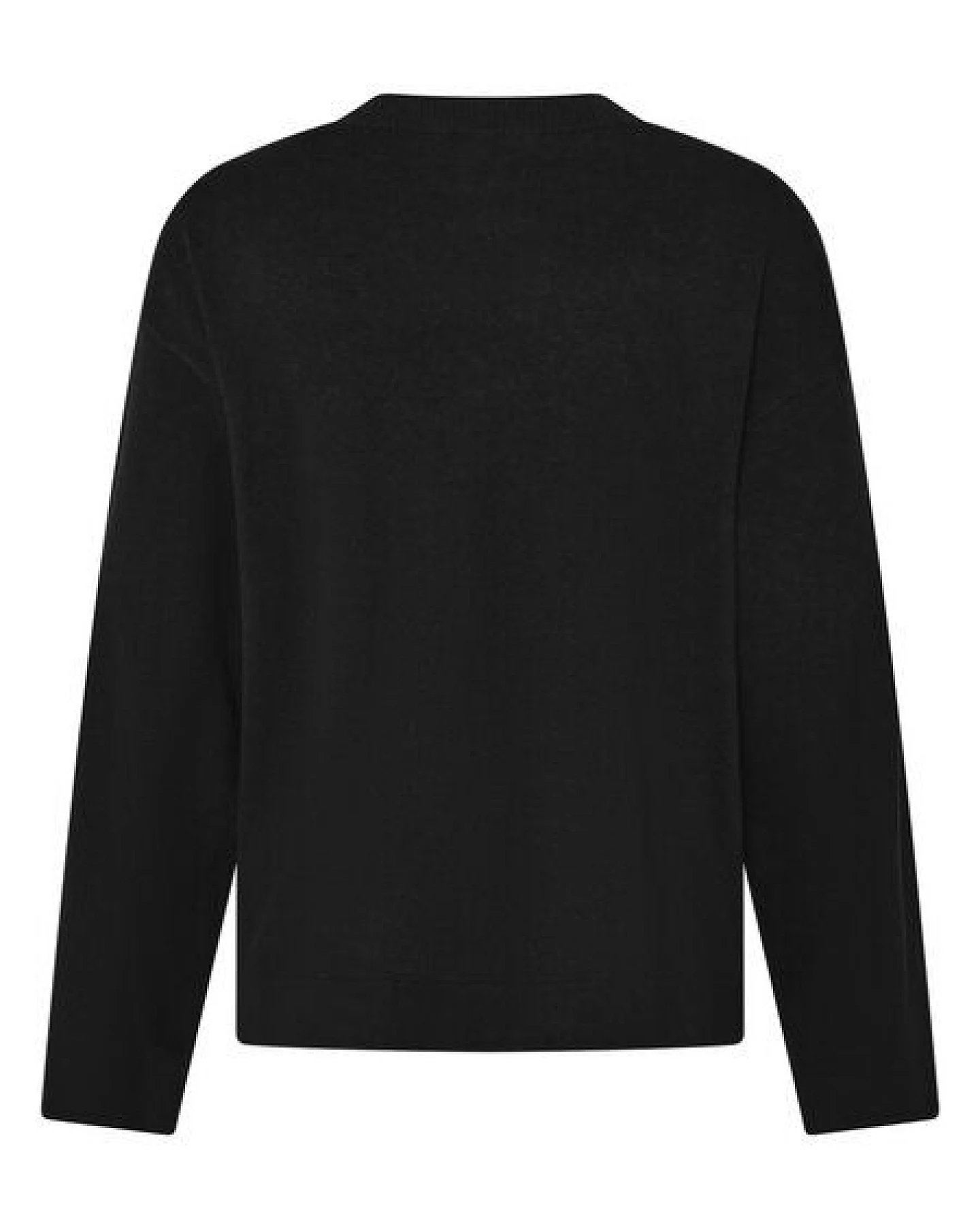 KnowledgeCotton Apparel Lockerer Pullover aus leichtem Bio-Baumwollmix – Ansicht 3