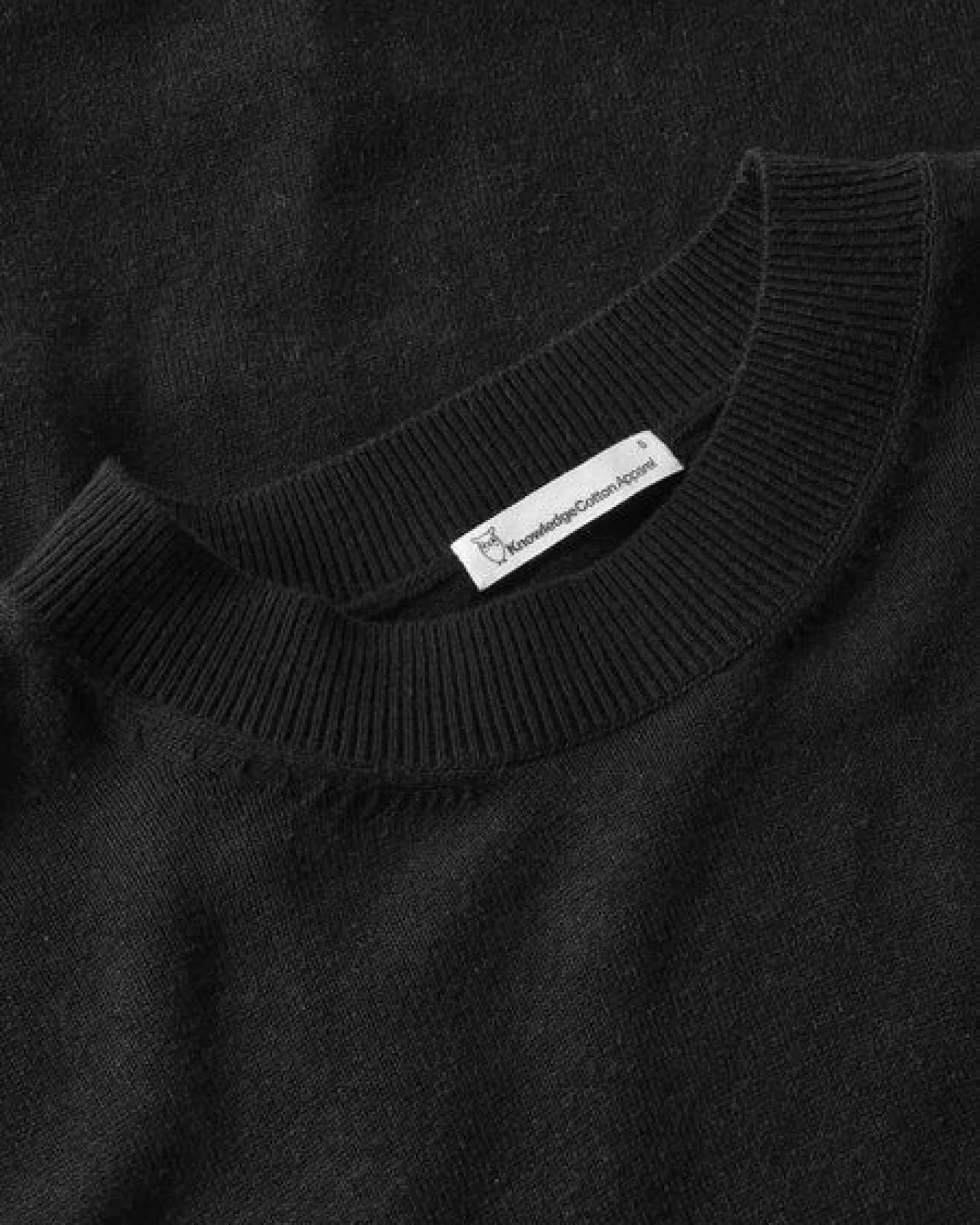 KnowledgeCotton Apparel Lockerer Pullover aus leichtem Bio-Baumwollmix – Ansicht 4