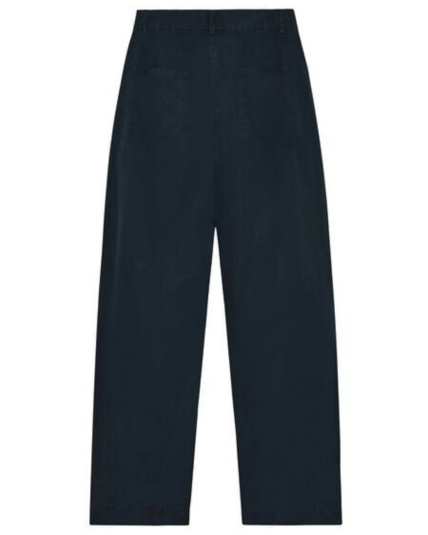 KnowledgeCotton Apparel Popeline-Faltenhose aus Bio-Baumwolle – Ansicht 3