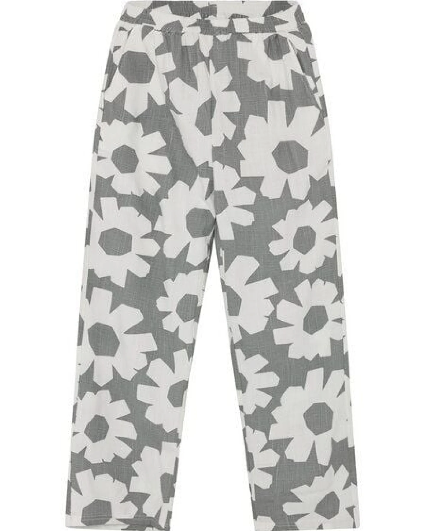 KnowledgeCotton Apparel Weite Hose POSEY aus Ecovero und Bio-Leinen – Ansicht 4