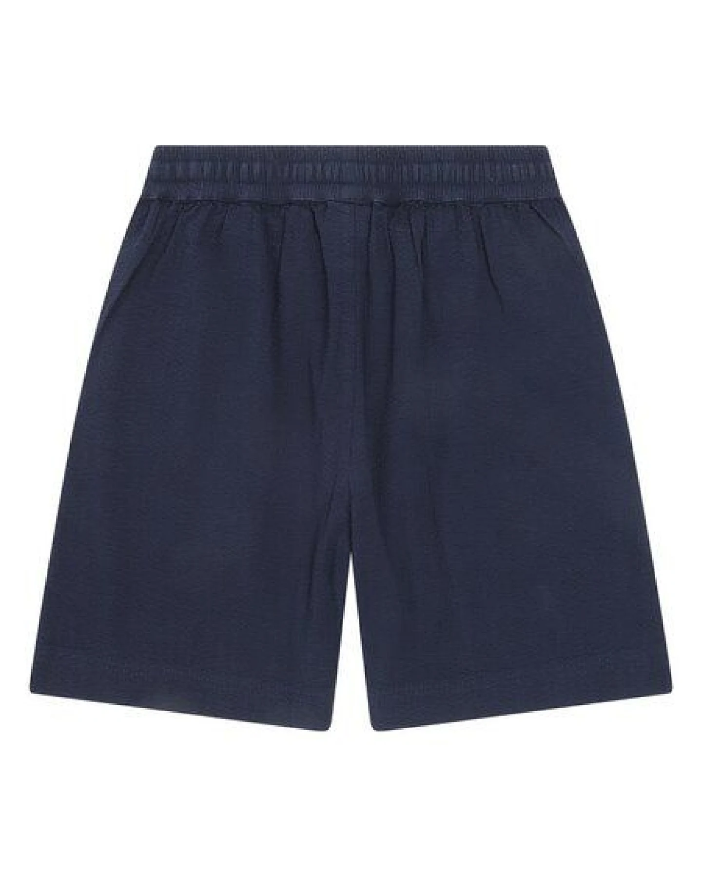 KnowledgeCotton Apparel Weite Seersucker-Shorts POSEY aus Bio-Baumwolle – Ansicht 3