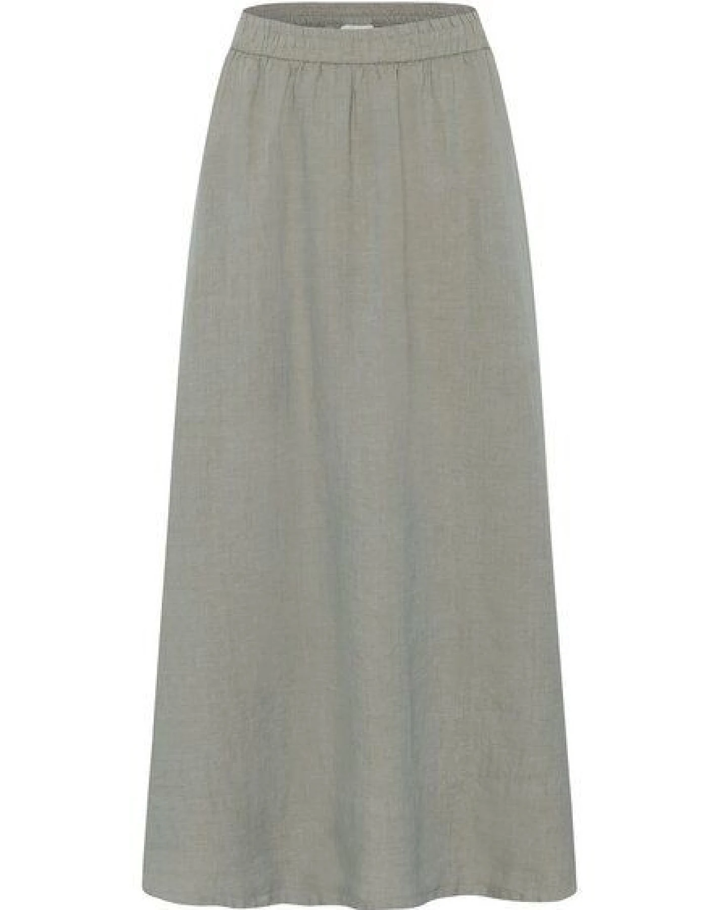 KnowledgeCotton Apparel Maxi Rock aus Bio-Leinen – Ansicht 4