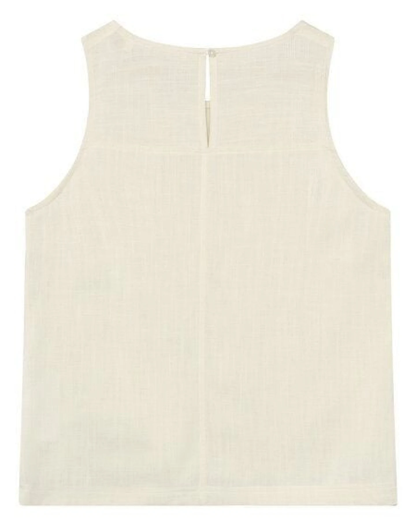 KnowledgeCotton Apparel Blusentop aus Ecovero und Bio-Leinen – Ansicht 3