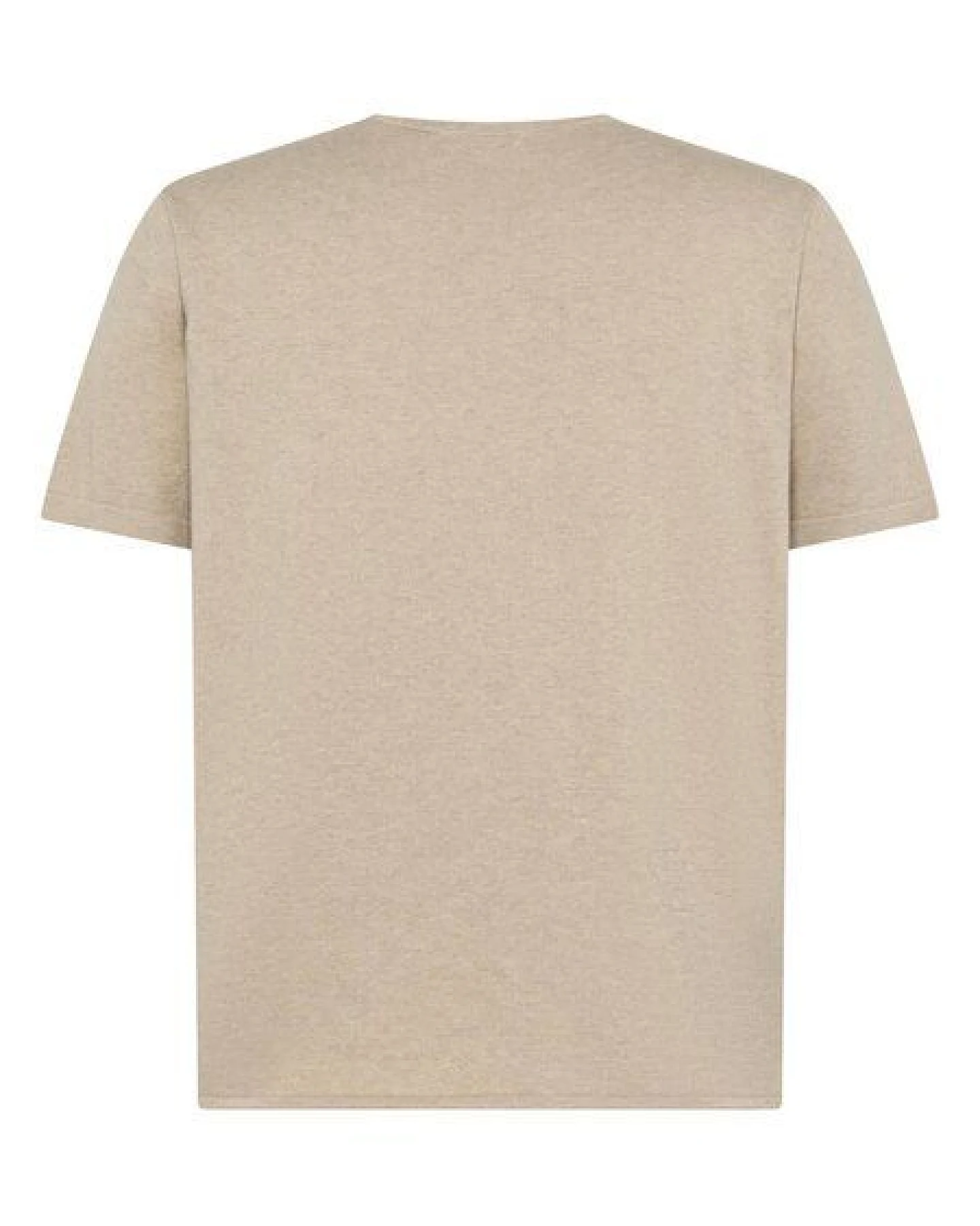 KnowledgeCotton Apparel Gestricktes T-Shirt aus Bio-Baumwolle und Kaschmir – Ansicht 3