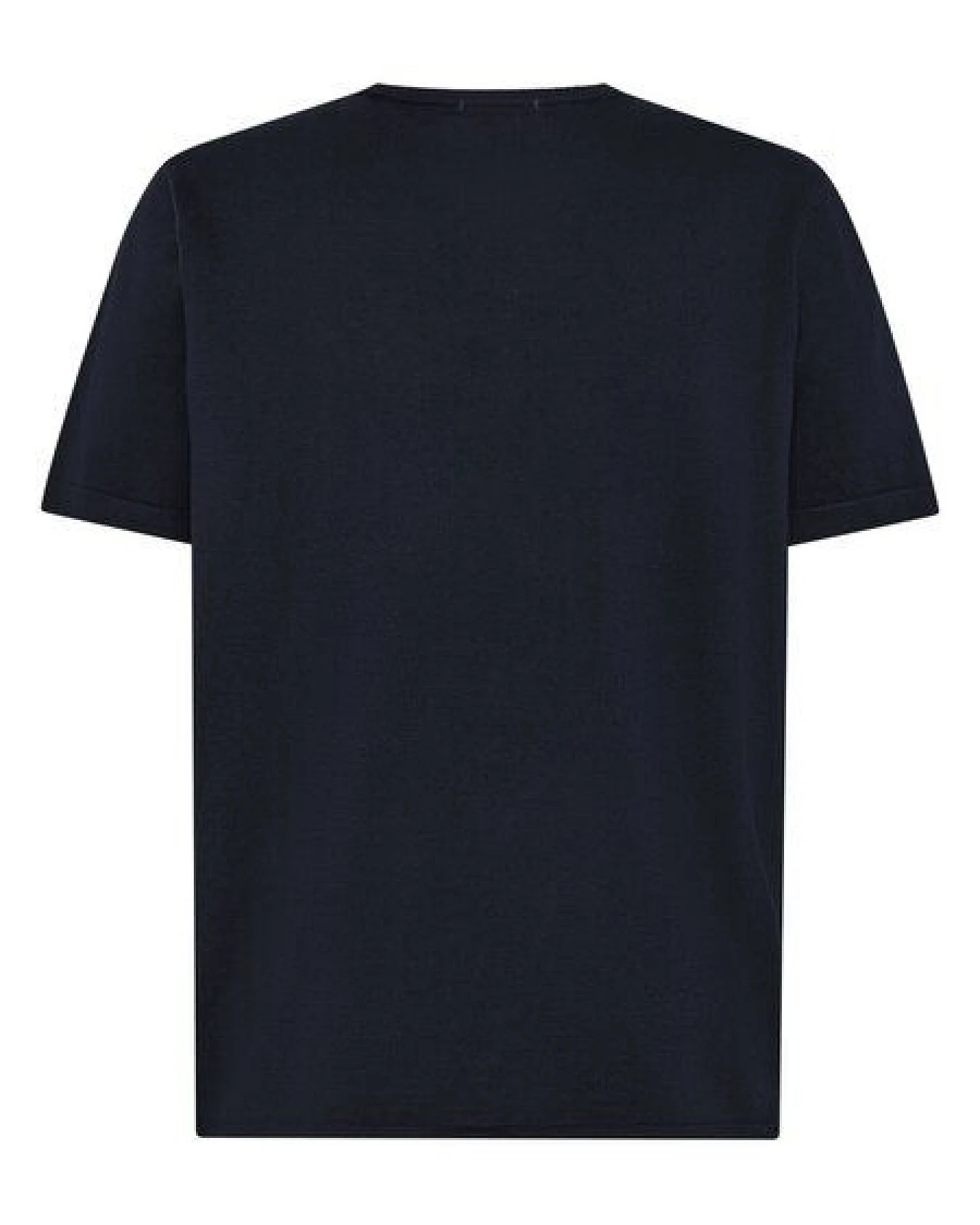 KnowledgeCotton Apparel Gestricktes T-Shirt aus Bio-Baumwolle und Kaschmir – Ansicht 3