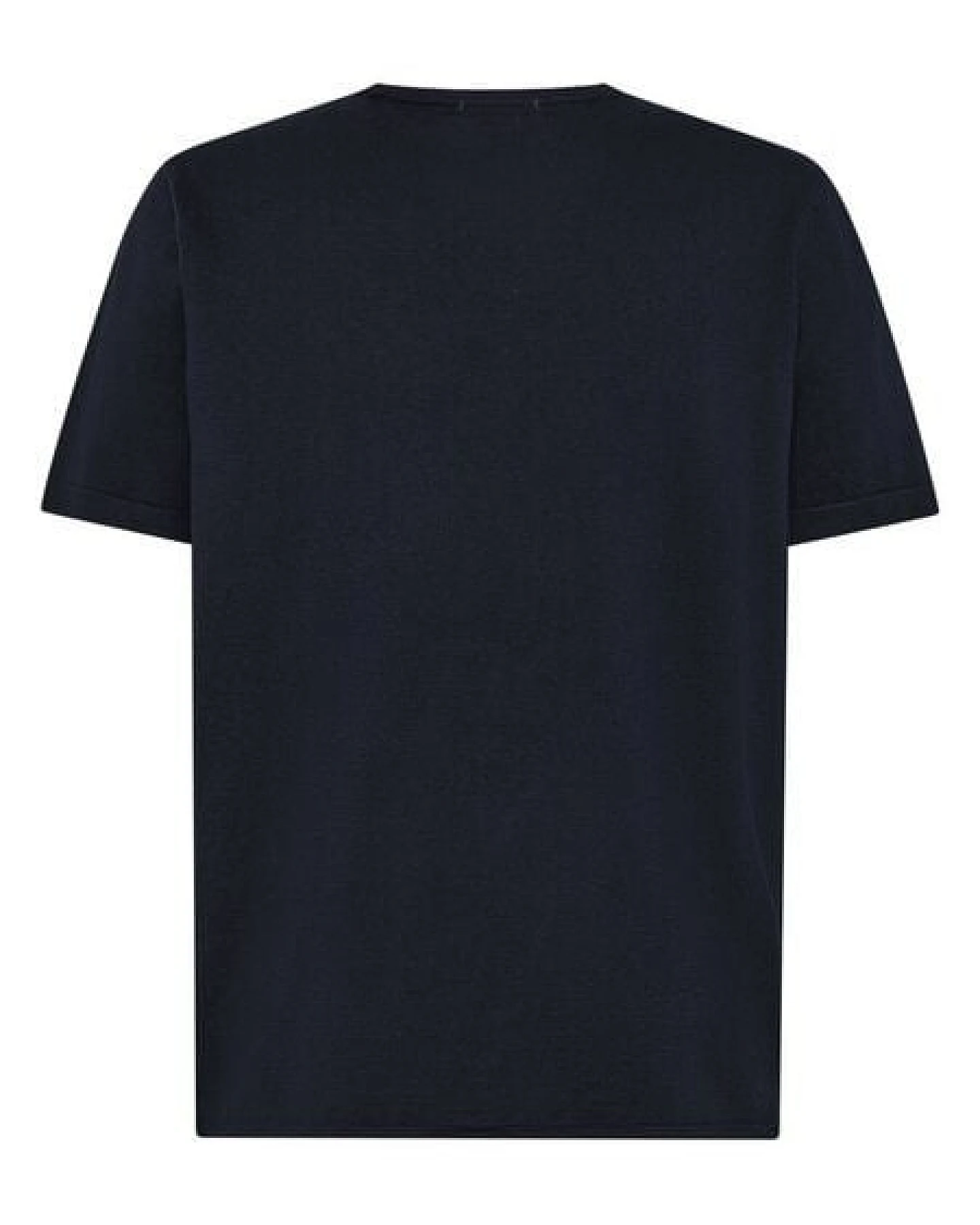 KnowledgeCotton Apparel Gestricktes T-Shirt aus Bio-Baumwolle und Kaschmir – Ansicht 3